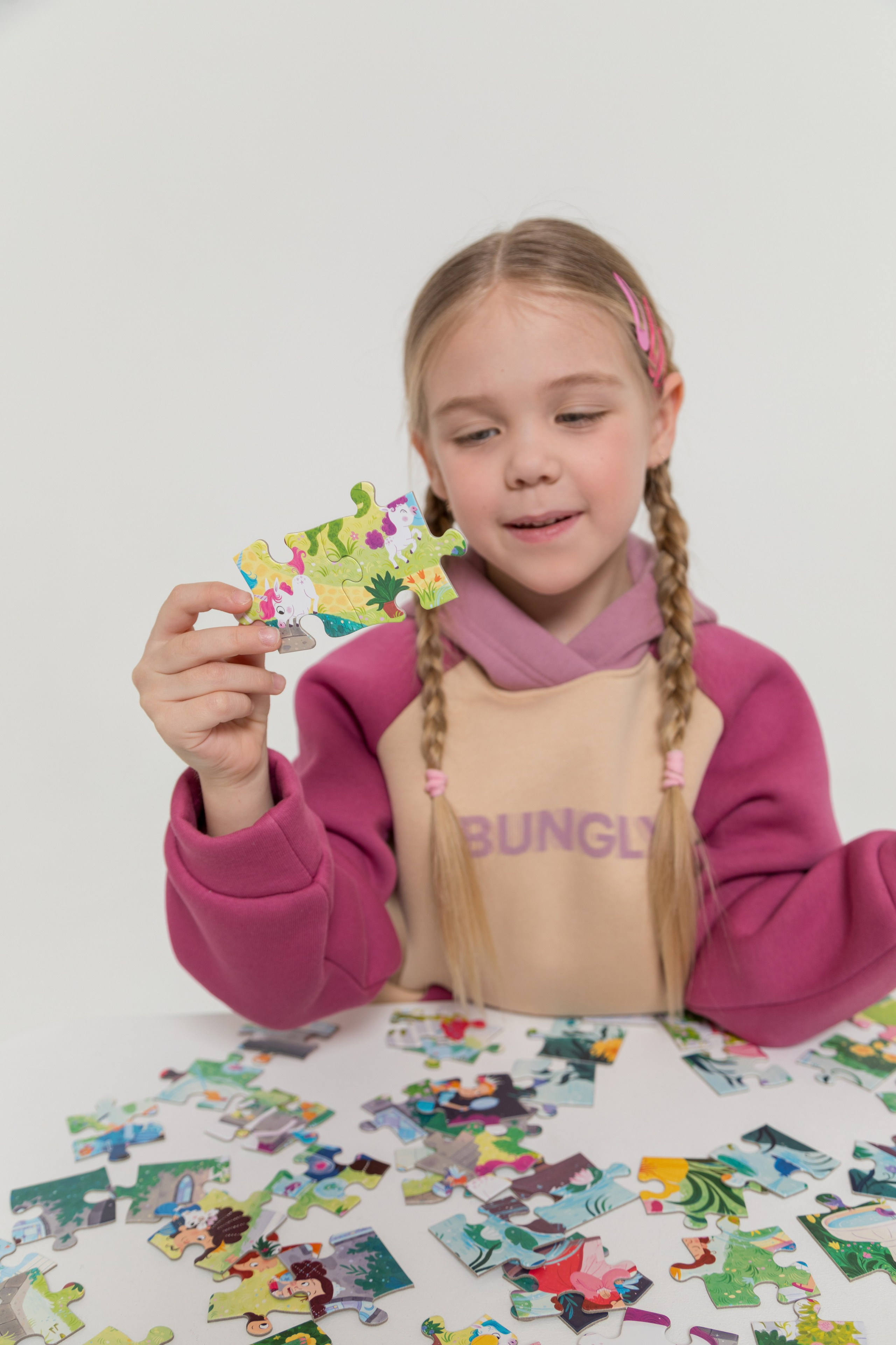 Имиджевая и каталожная съёмка для бренда детских пазлов. Детский и контент фотограф Надя Волкова Санкт-Петербург