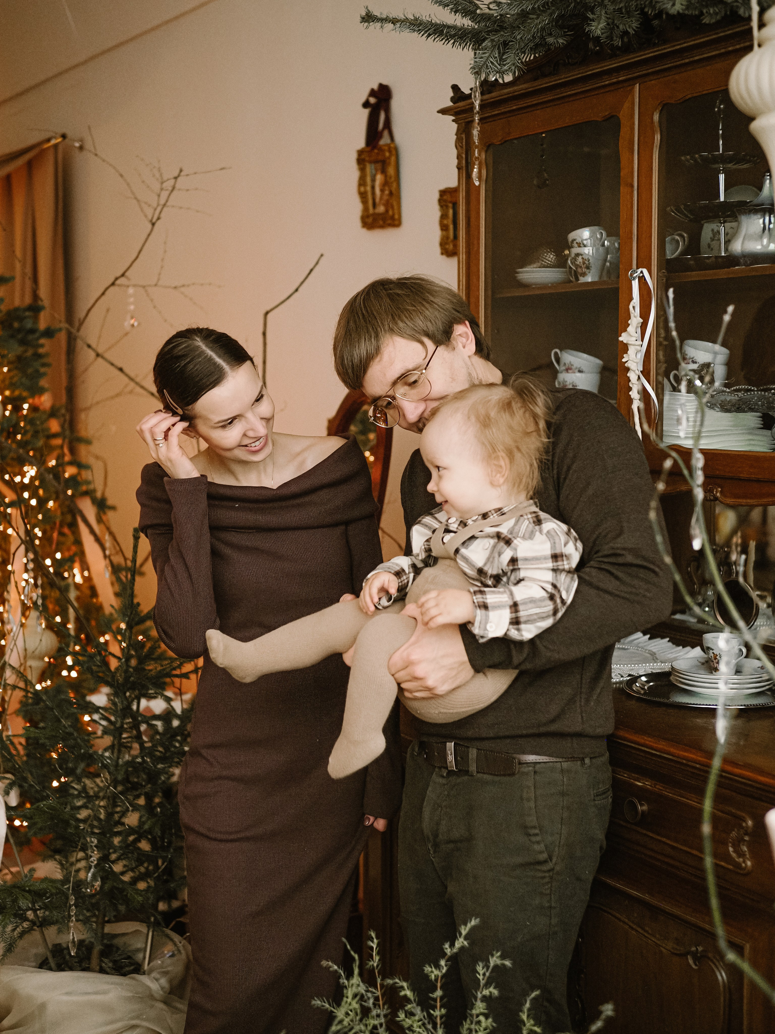 Семейные новогодние кадры стильно 🥰. Фотограф Рязань. Семейный Свадебный фотограф