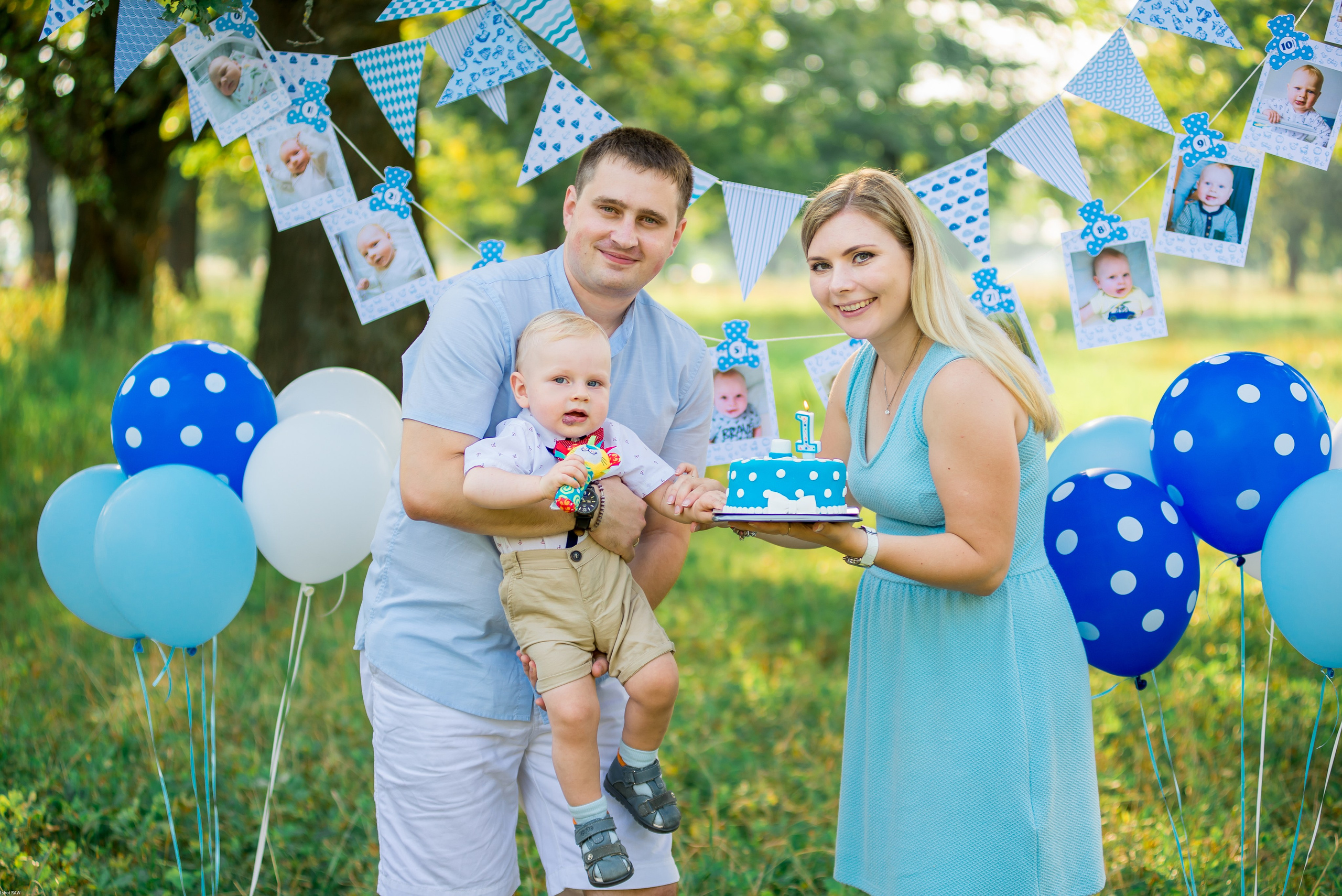 Вова, Маша и маленький Серёжа. Свадебный фотограф в Рязани Вагнер Владимир