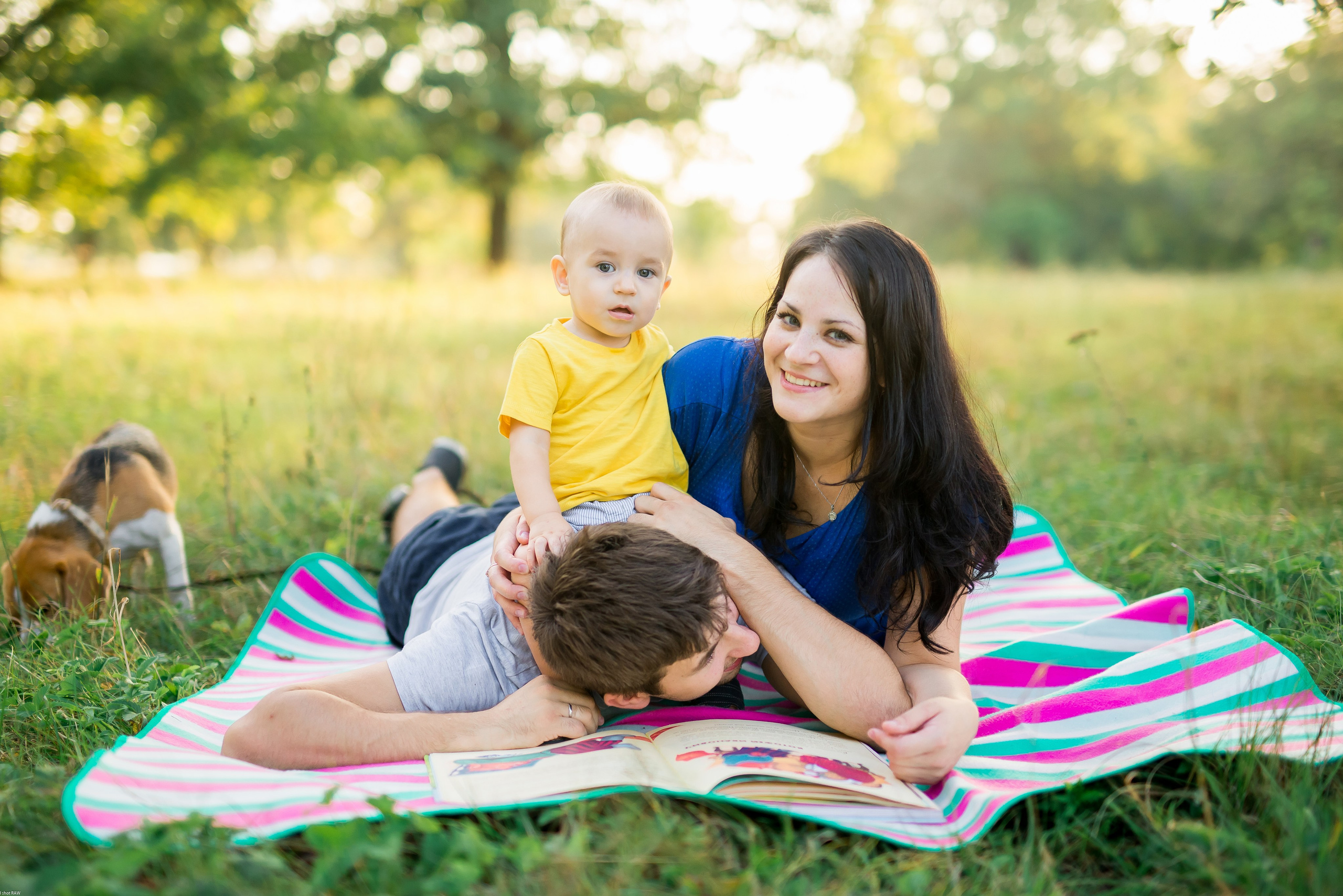 Саша, Наташа и маленький Савва. Свадебный фотограф в Рязани Вагнер Владимир