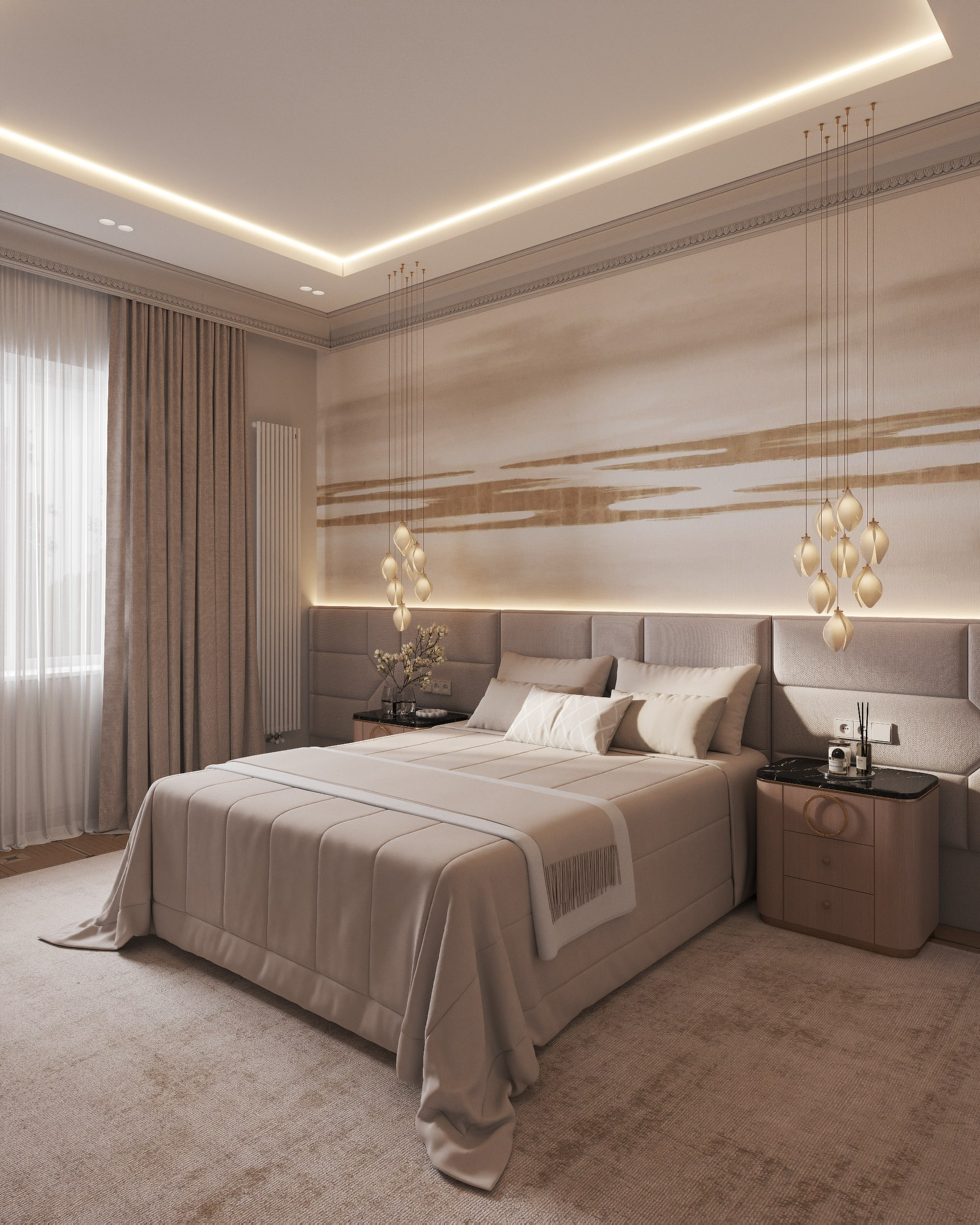 Portovaya | 119 m² | 2026. 3D Визуализация интерьера