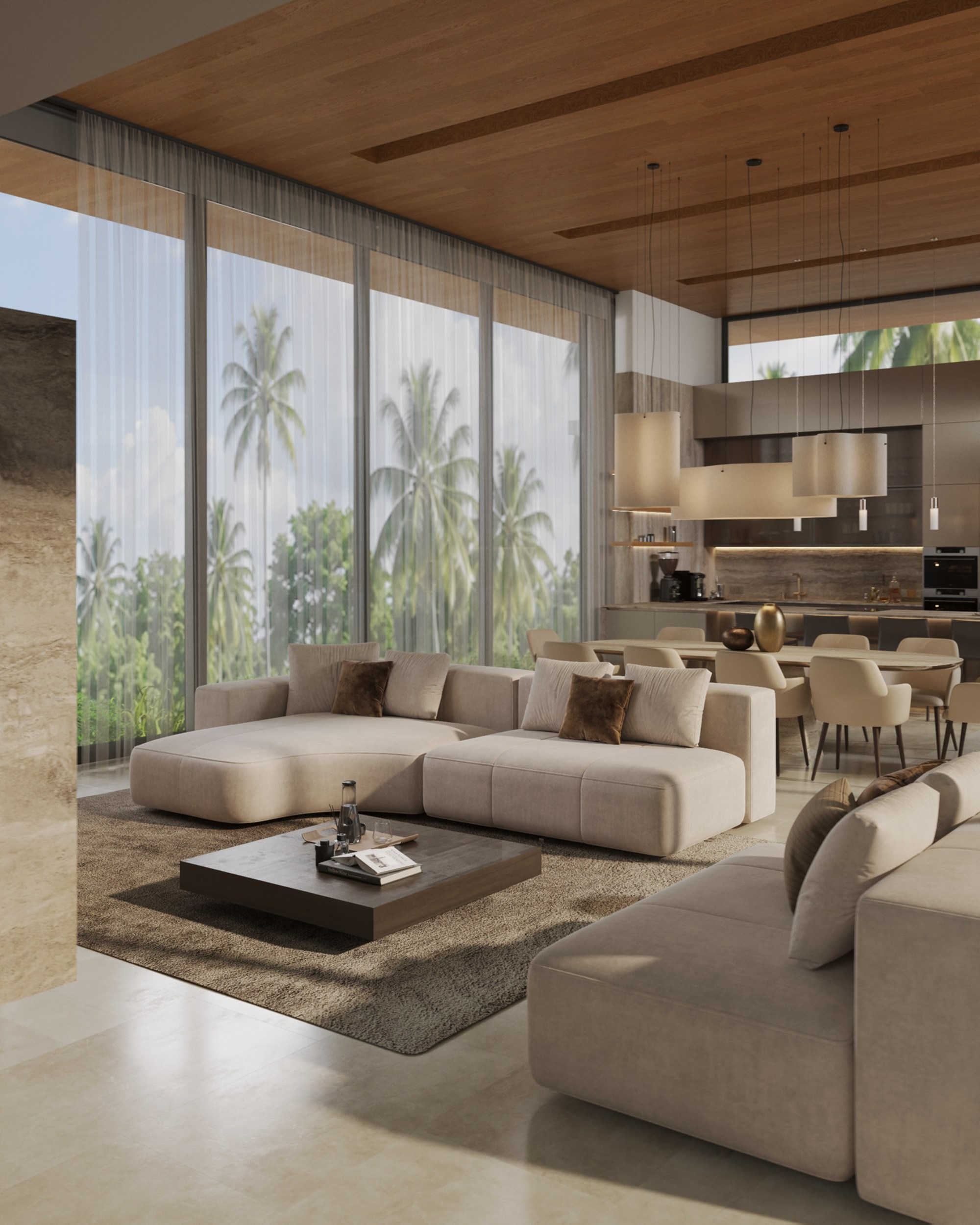 Villa Phuket | 2026. 3D Визуализация интерьера
