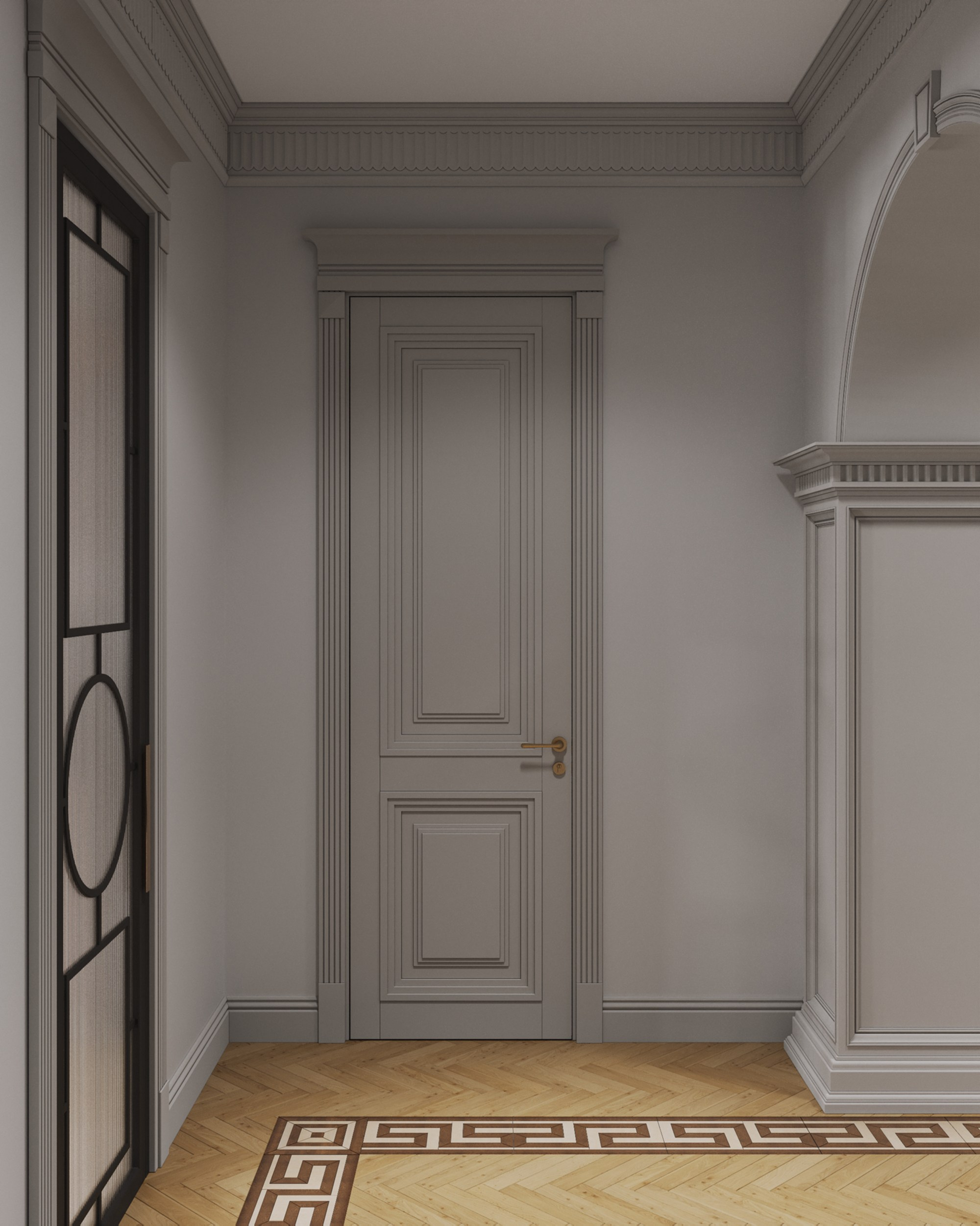 Portovaya | 119 m² | 2026. 3D Визуализация интерьера