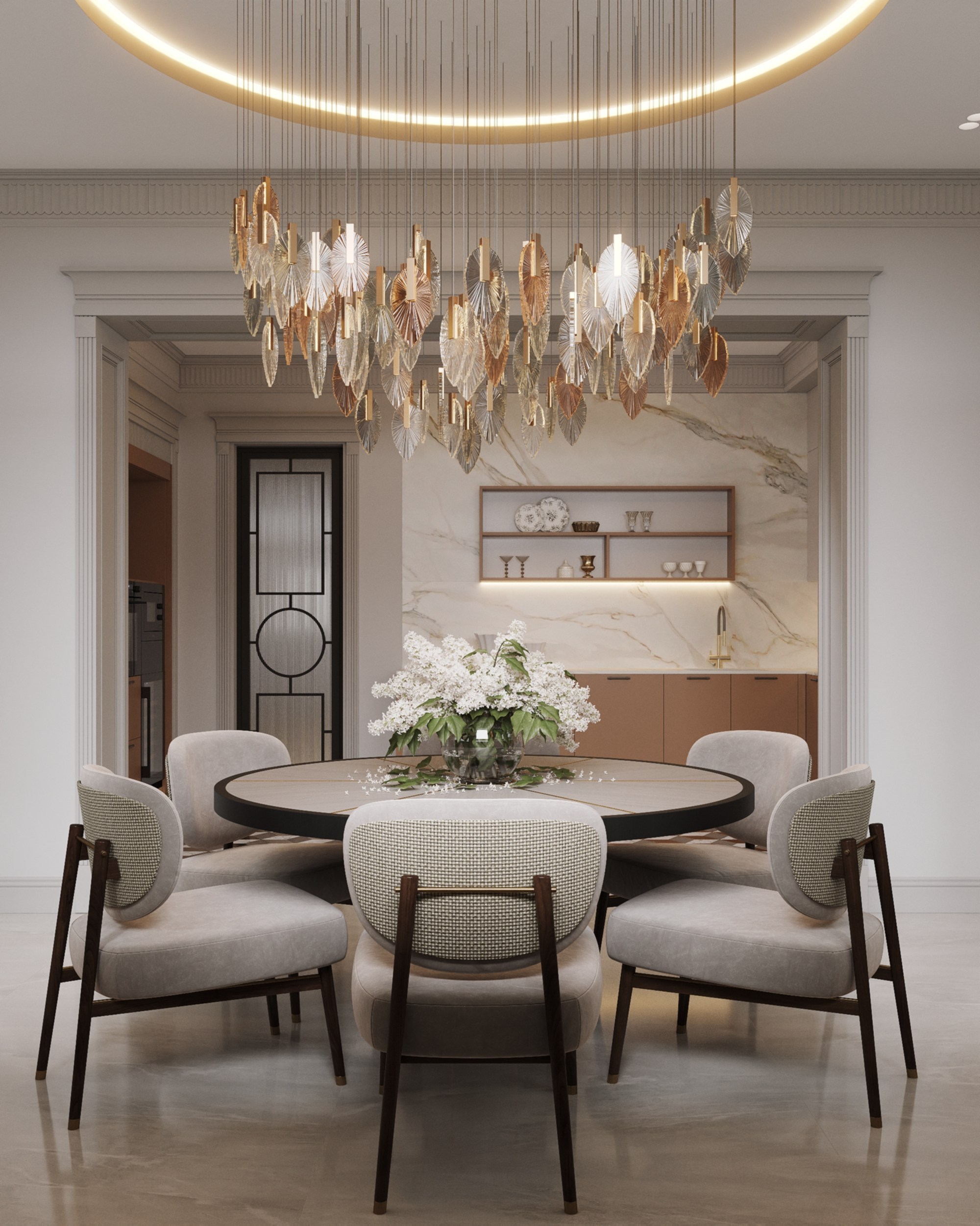 Portovaya | 119 m² | 2026. 3D Визуализация интерьера