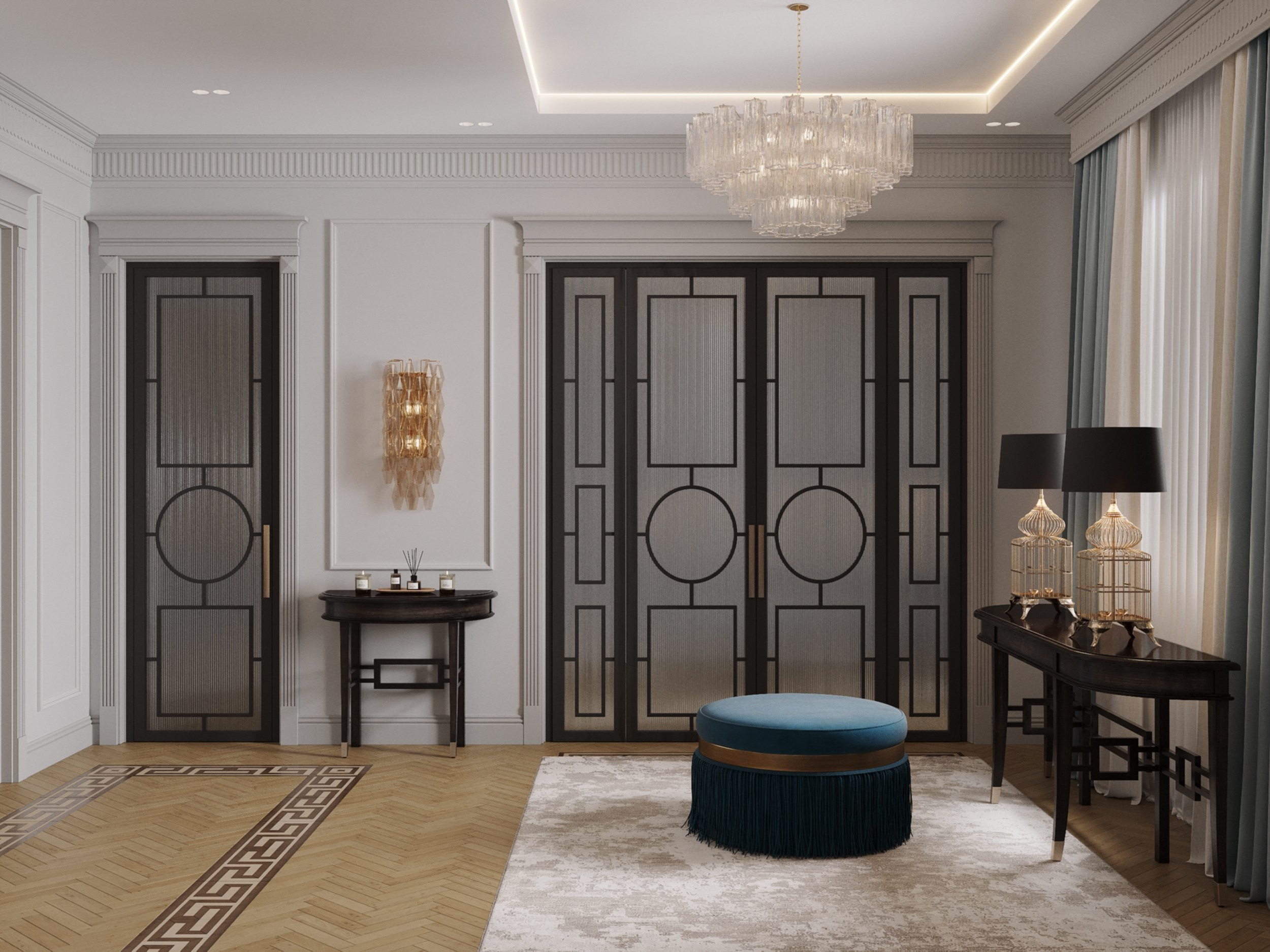 Portovaya | 119 m² | 2026. 3D Визуализация интерьера