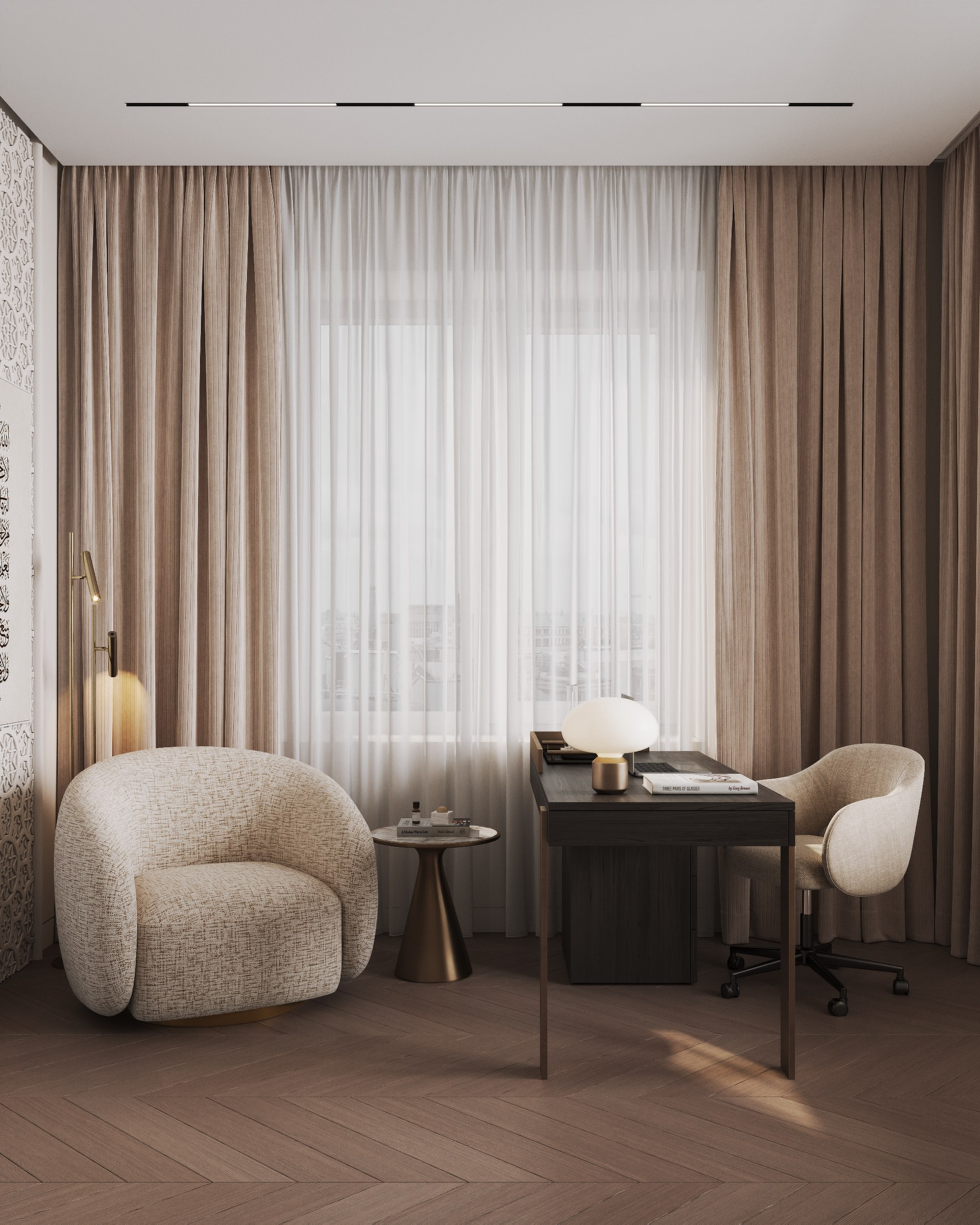 Almetievskaya | 83 m² | 2026. 3D Визуализация интерьера