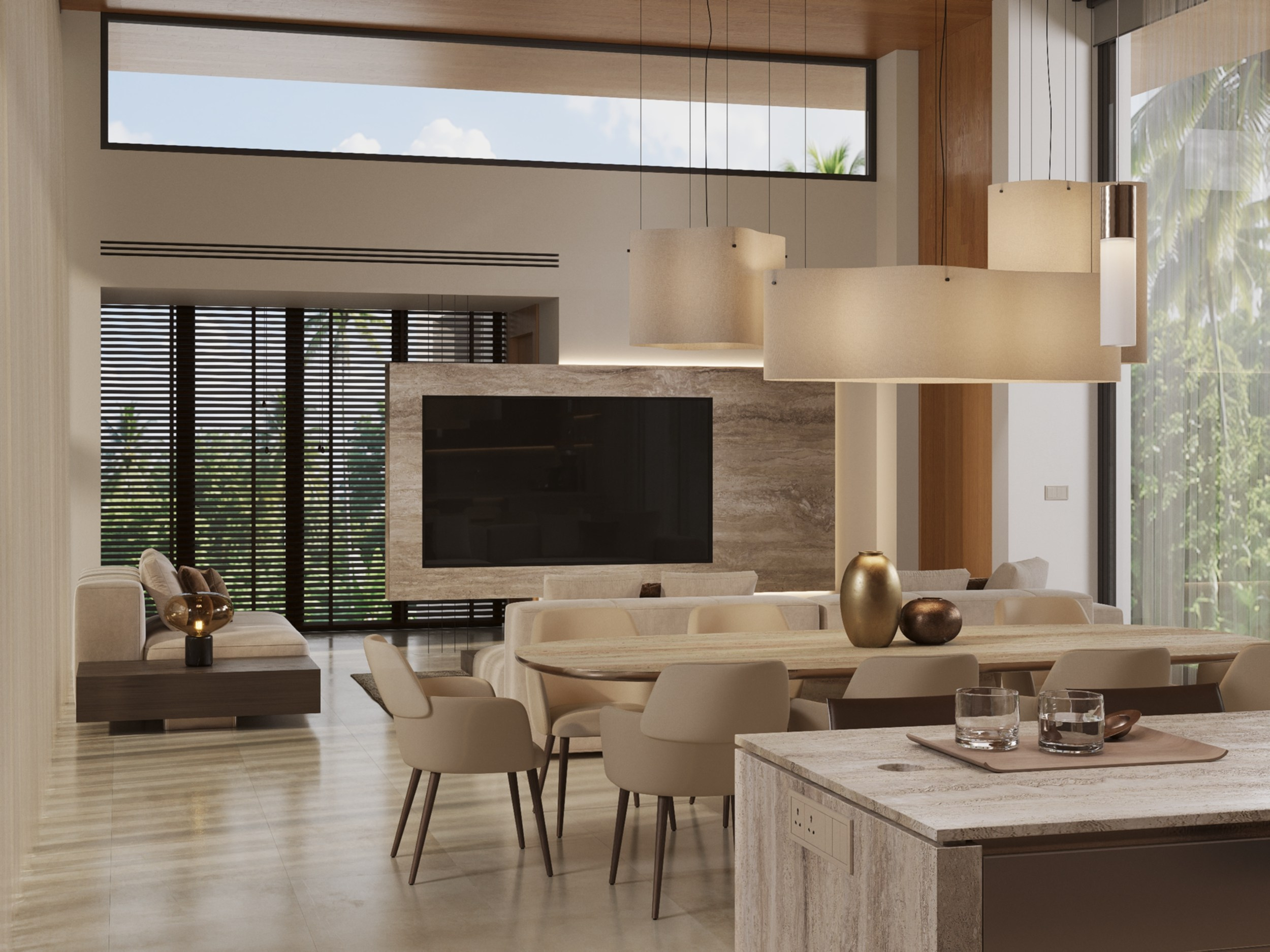 Villa Phuket | 2026. 3D Визуализация интерьера