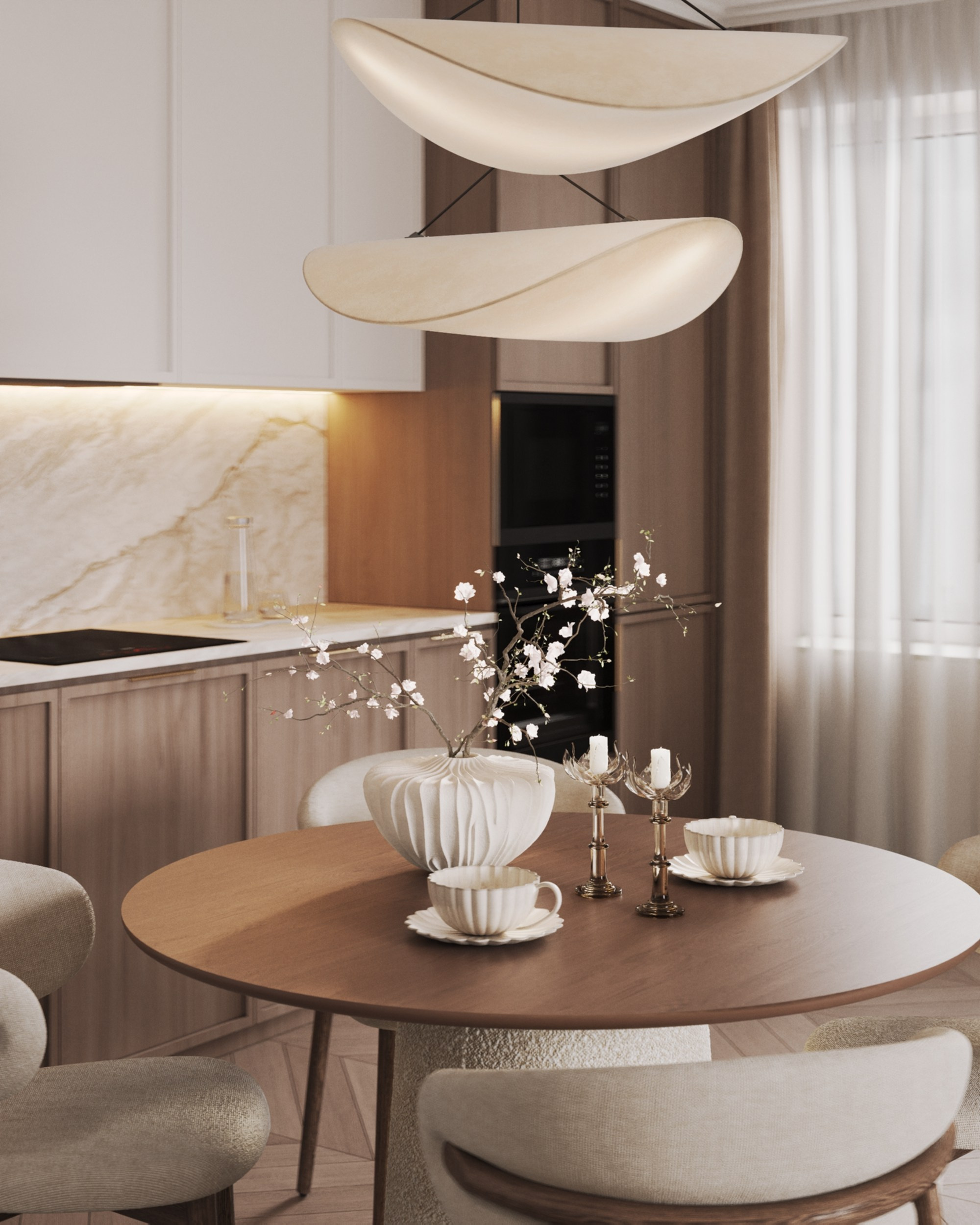 Almetievskaya | 83 m² | 2026. 3D Визуализация интерьера