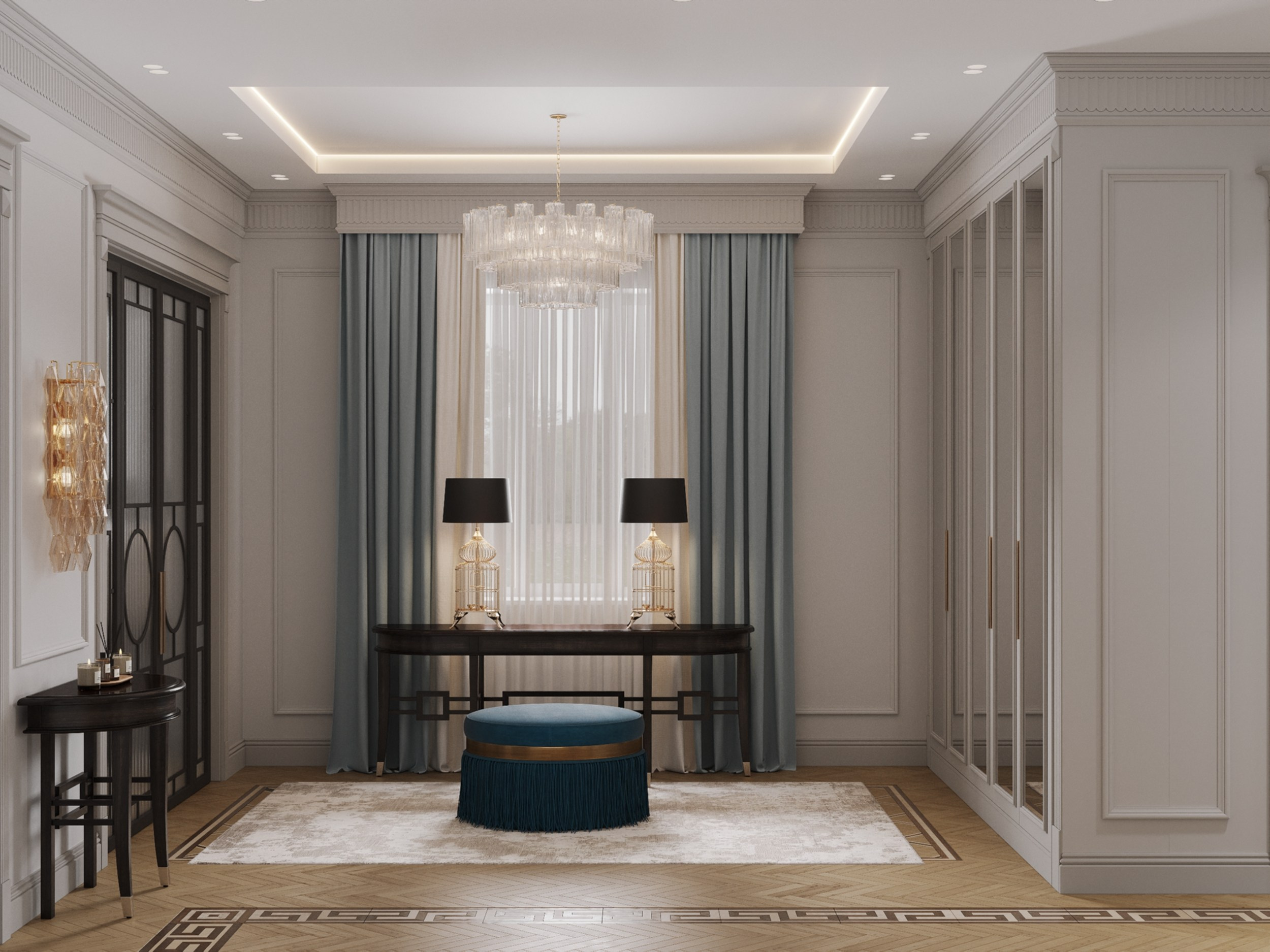 Portovaya | 119 m² | 2026. 3D Визуализация интерьера