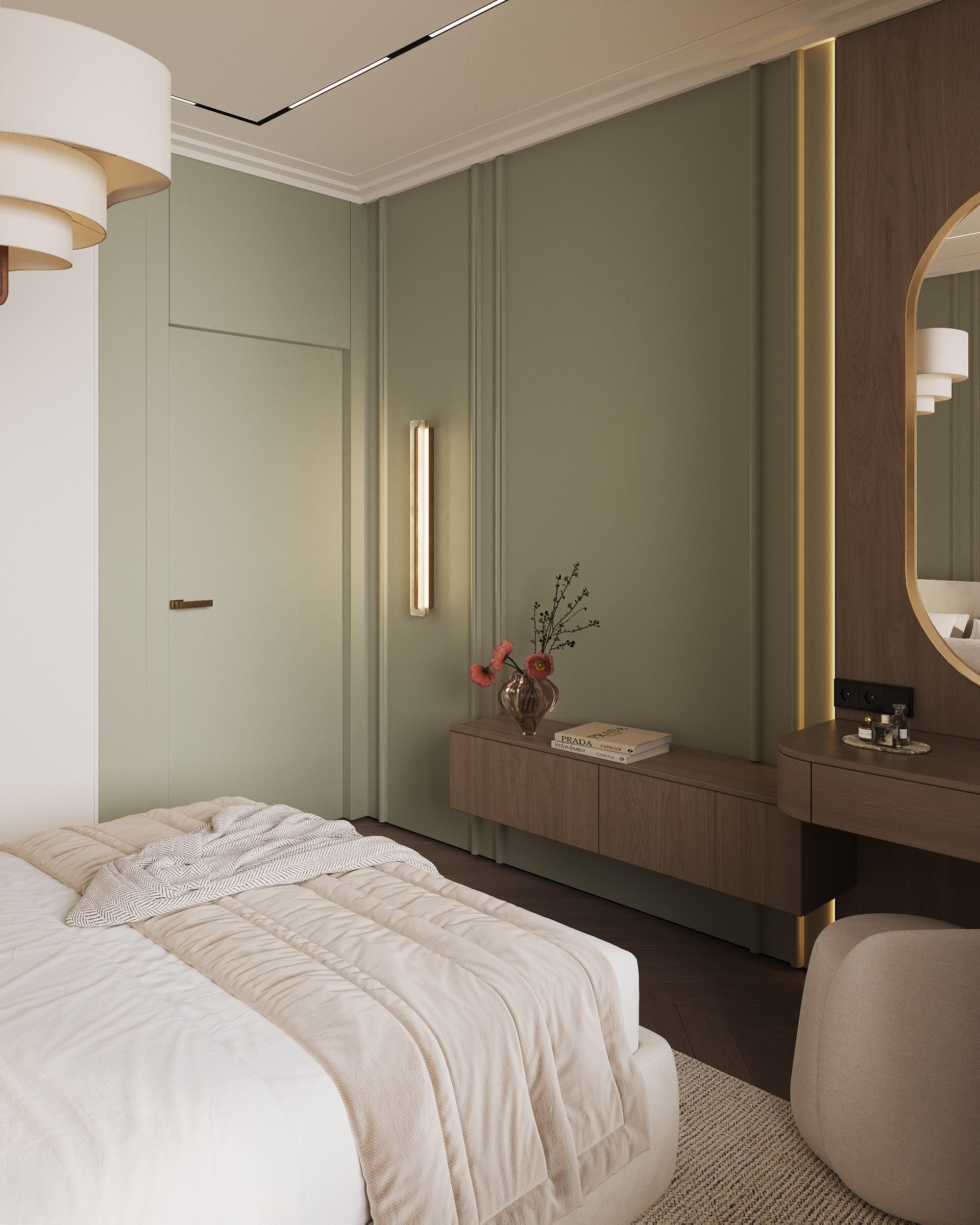Almetievskaya | 83 m² | 2026. 3D Визуализация интерьера