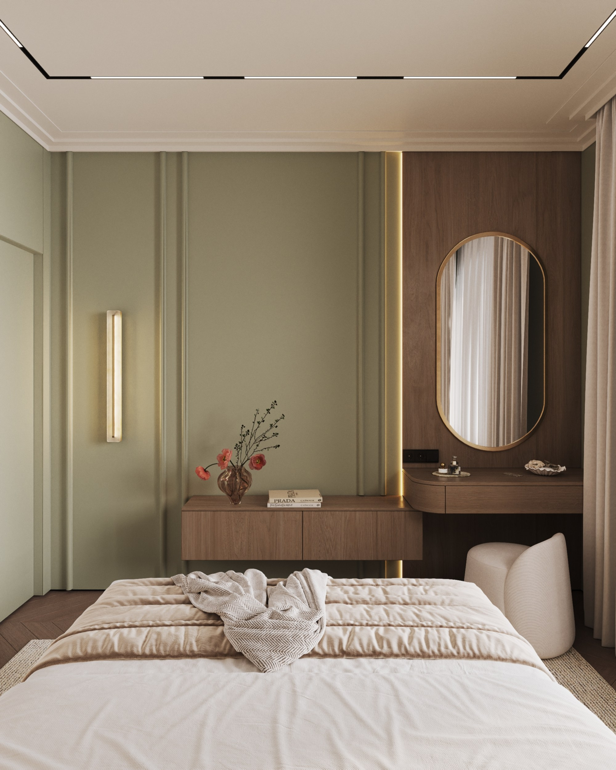 Almetievskaya | 83 m² | 2026. 3D Визуализация интерьера