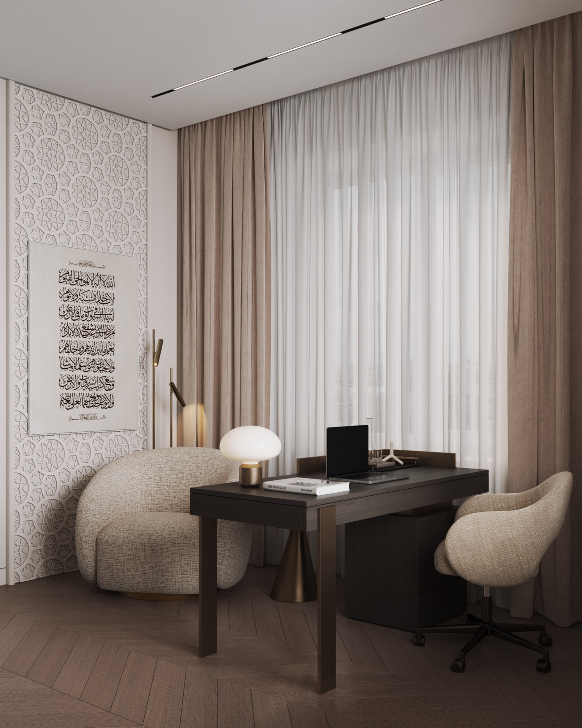 Almetievskaya | 83 m² | 2026. 3D Визуализация интерьера