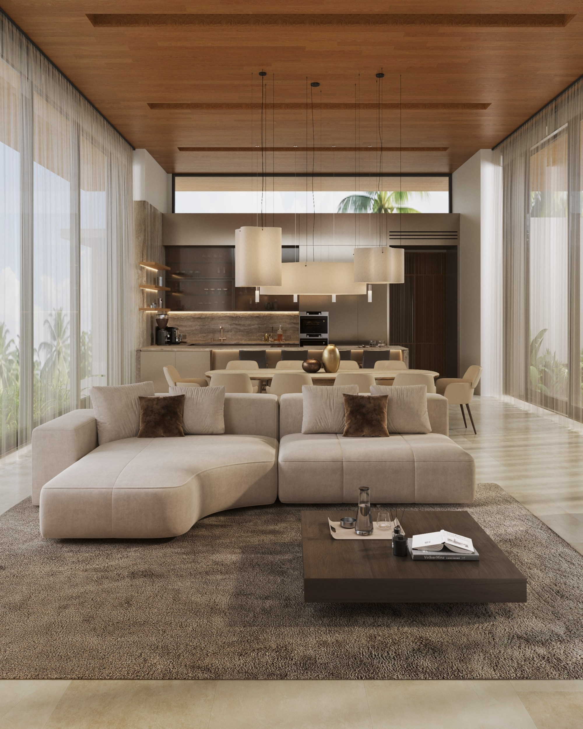 Villa Phuket | 2026. 3D Визуализация интерьера