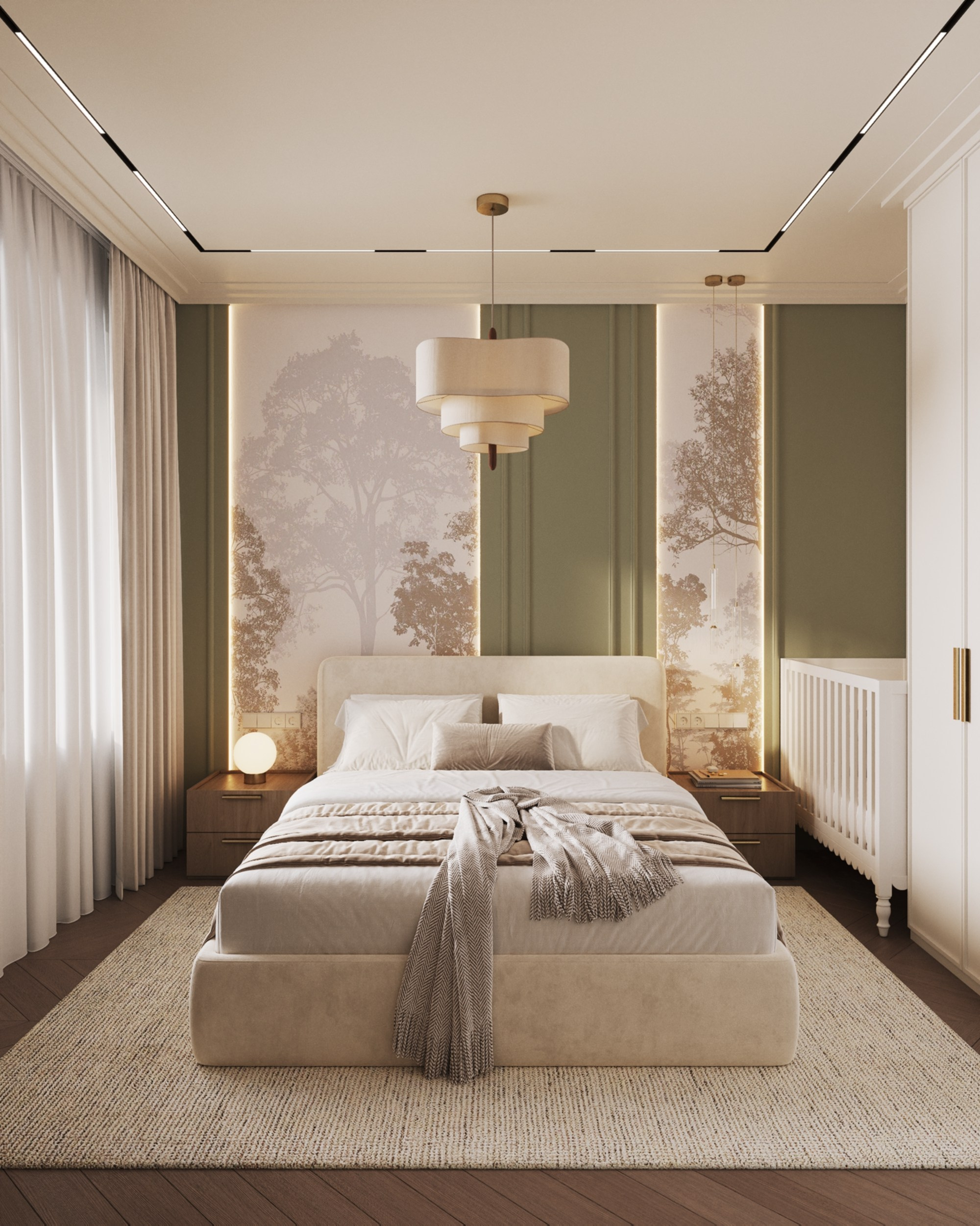 Almetievskaya | 83 m² | 2026. 3D Визуализация интерьера