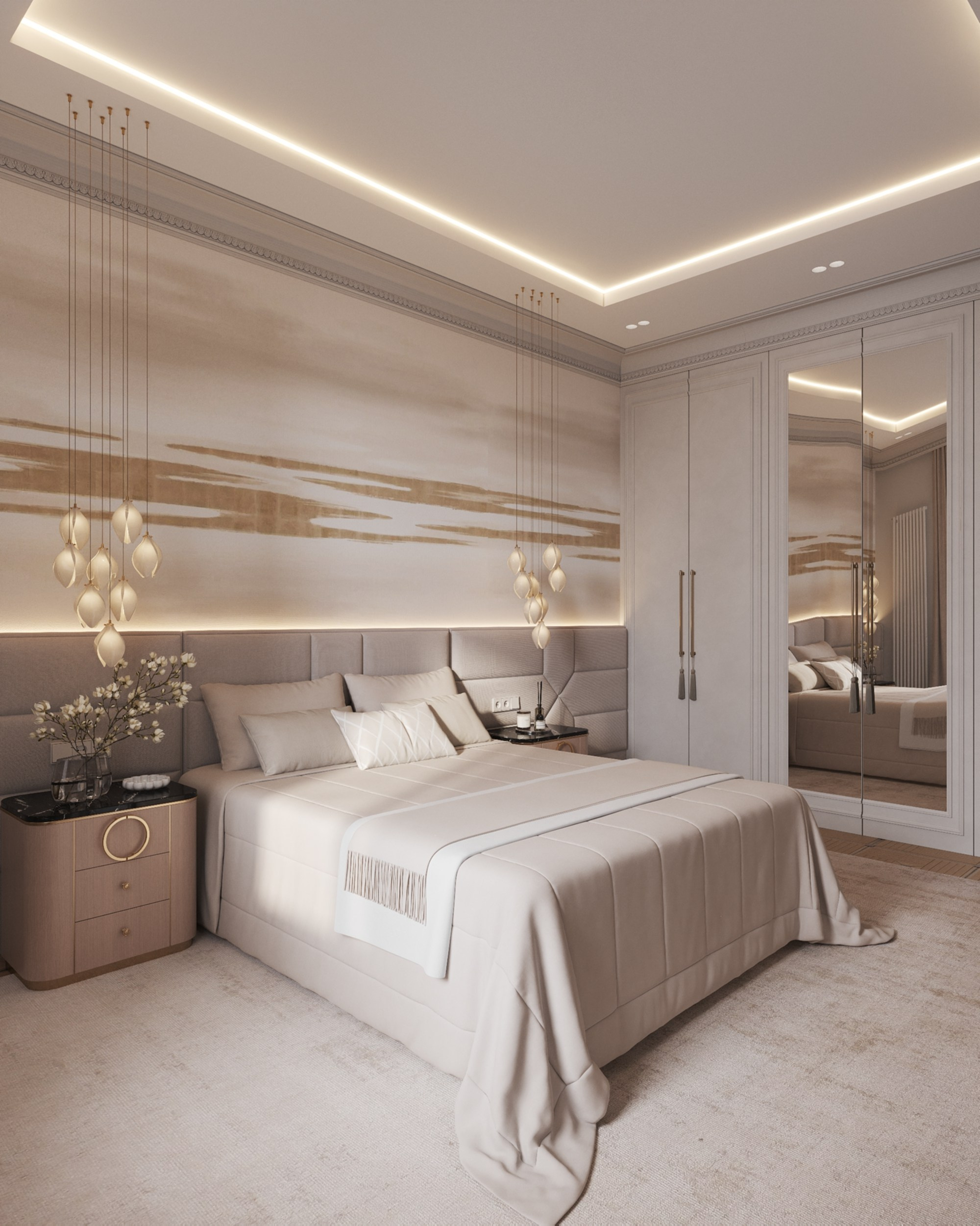 Portovaya | 119 m² | 2026. 3D Визуализация интерьера