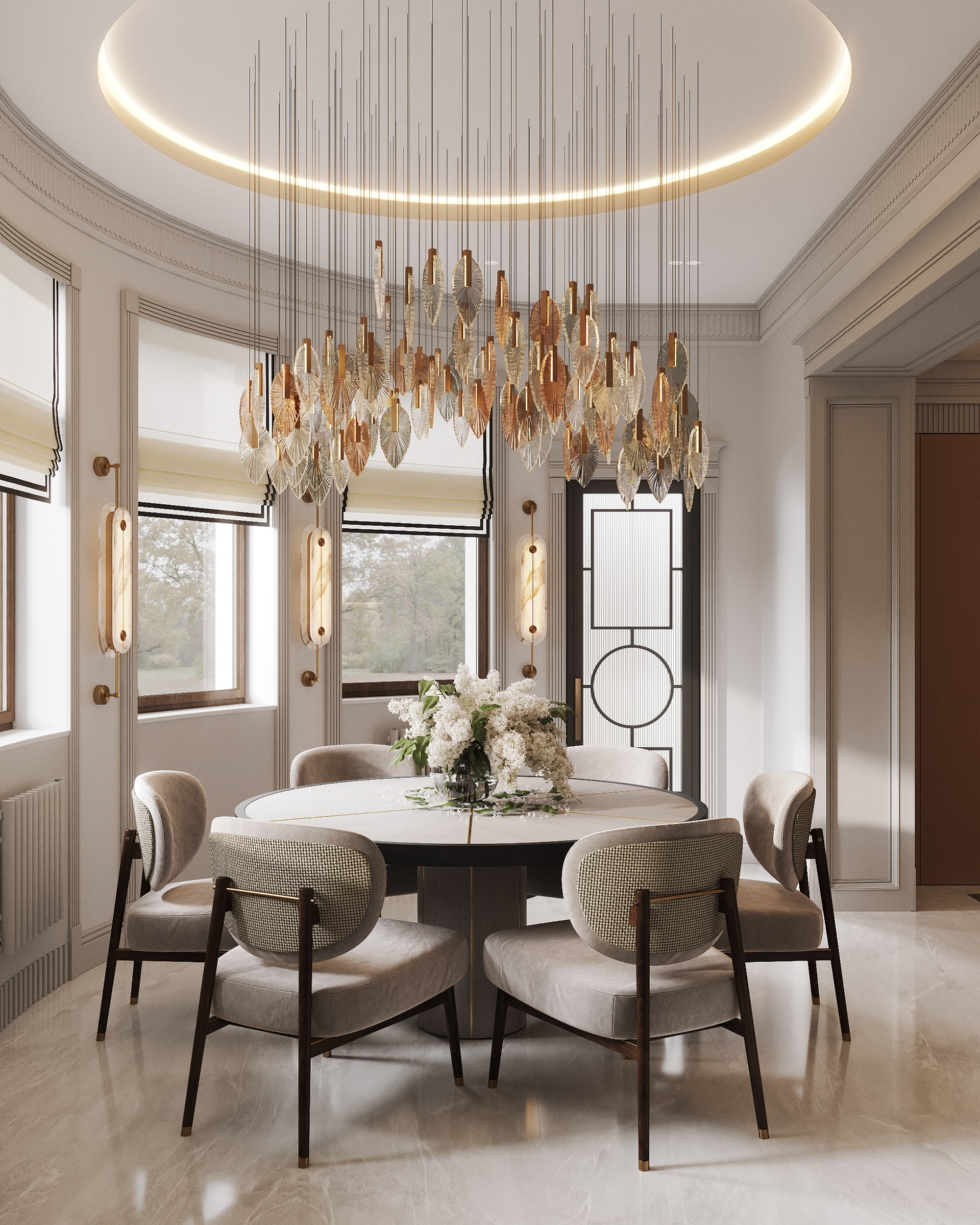Portovaya | 119 m² | 2026. 3D Визуализация интерьера