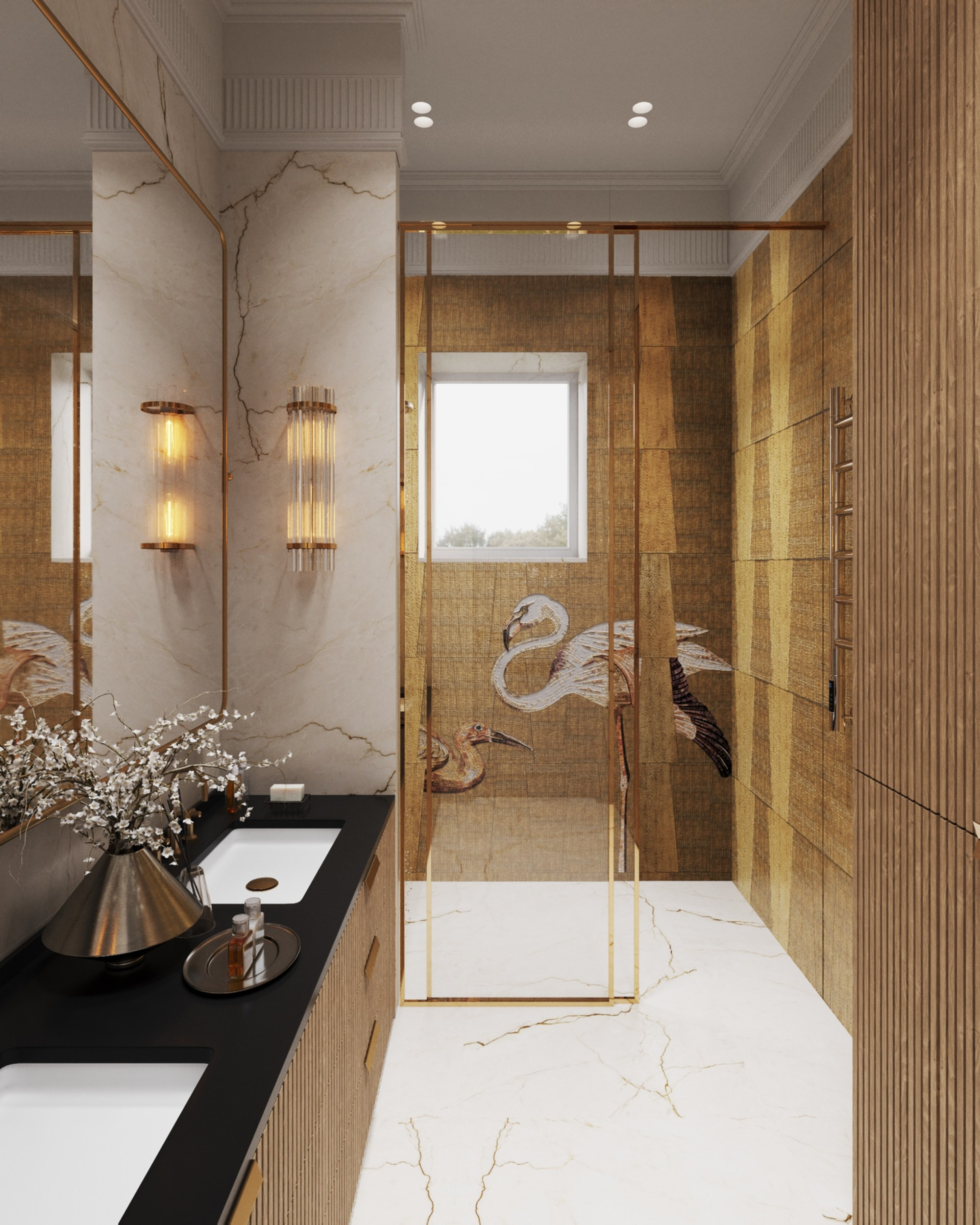Portovaya | 119 m² | 2026. 3D Визуализация интерьера