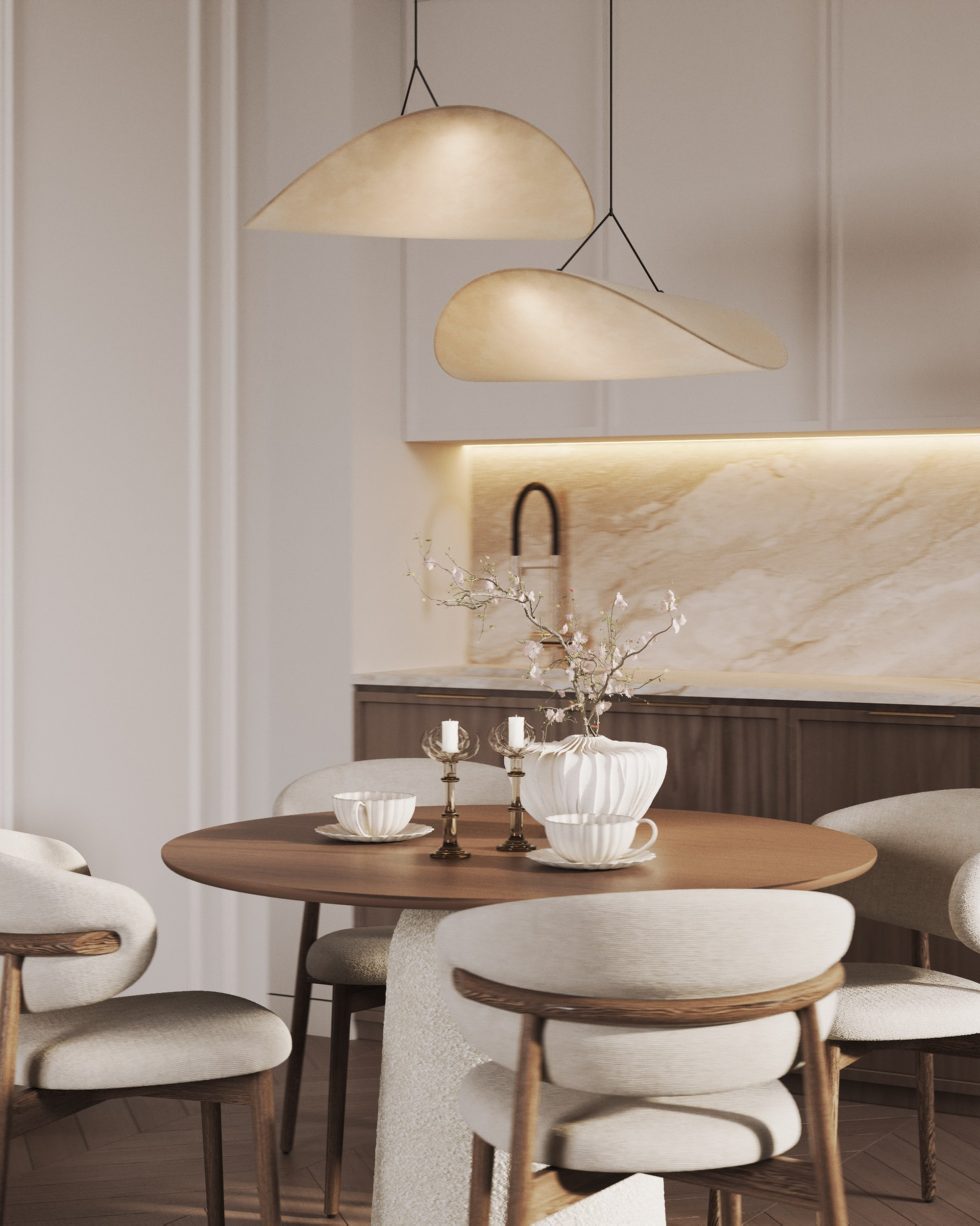 Almetievskaya | 83 m² | 2026. 3D Визуализация интерьера