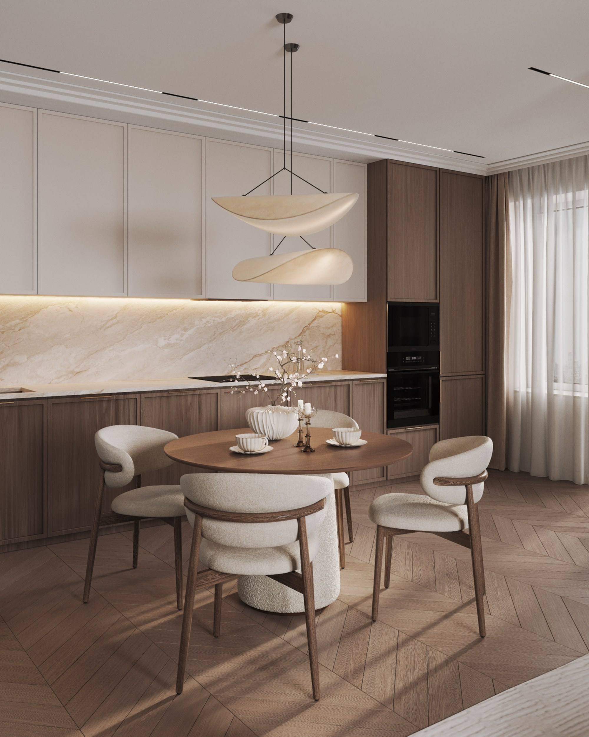 Almetievskaya | 83 m² | 2026. 3D Визуализация интерьера