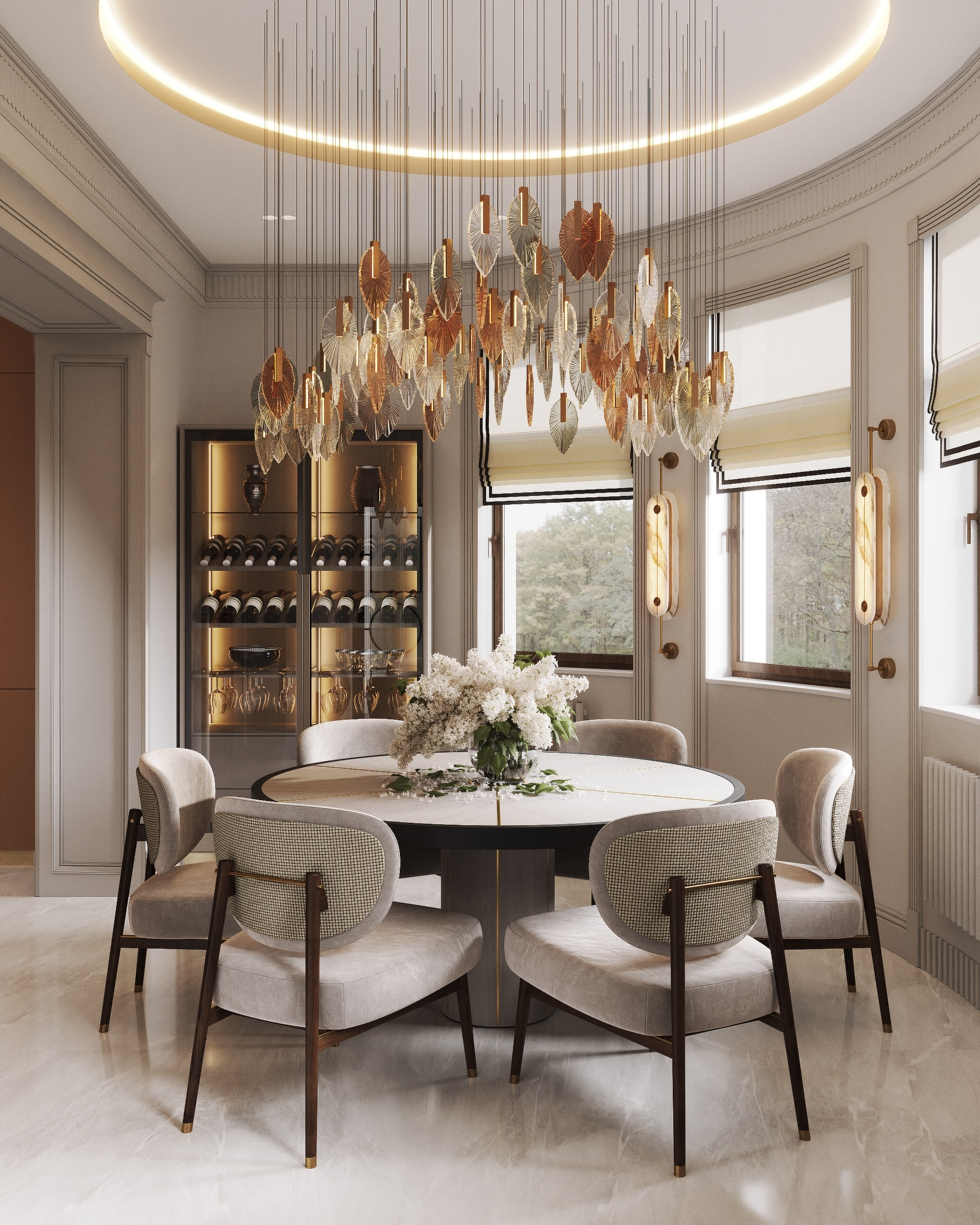Portovaya | 119 m² | 2026. 3D Визуализация интерьера
