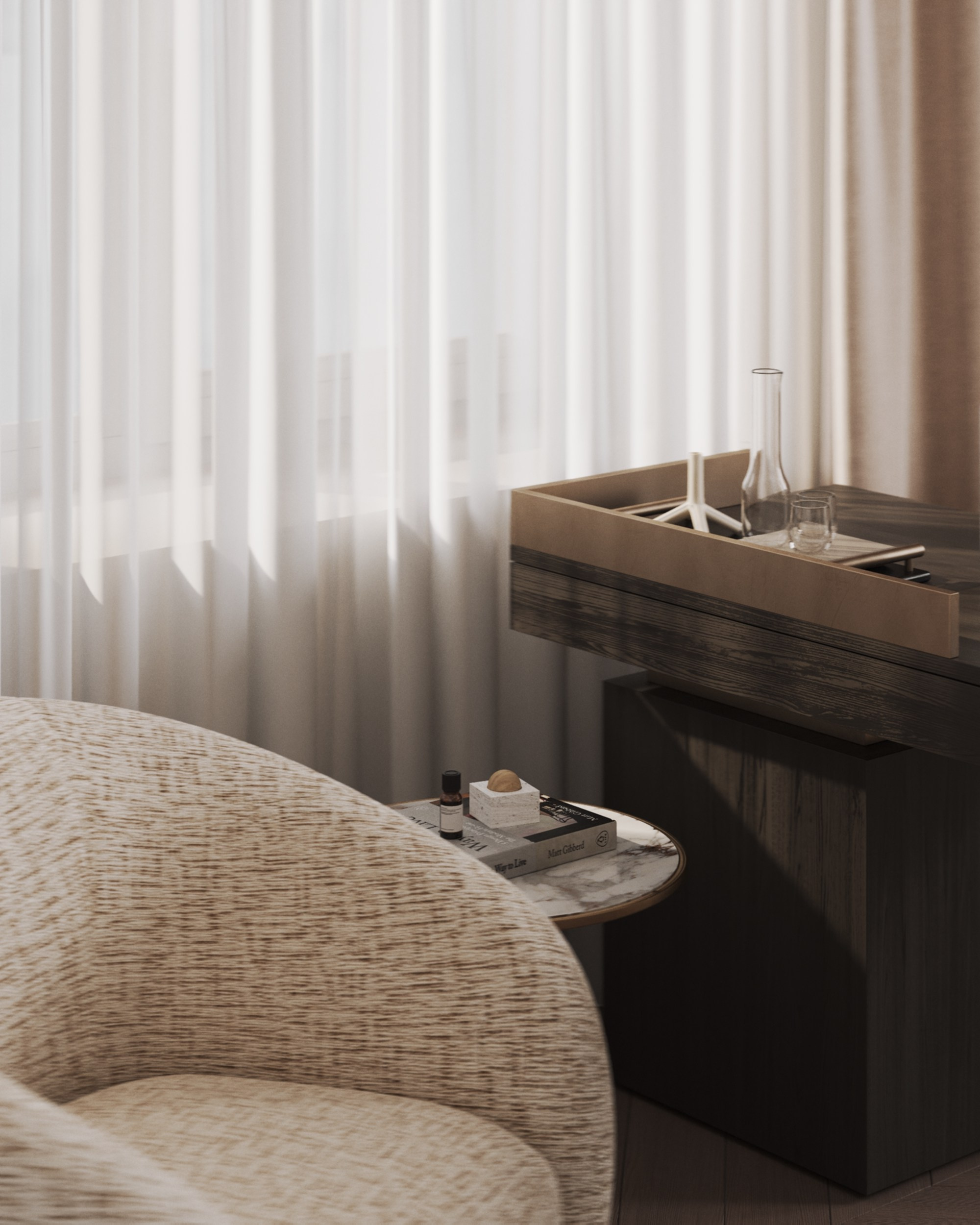Almetievskaya | 83 m² | 2026. 3D Визуализация интерьера