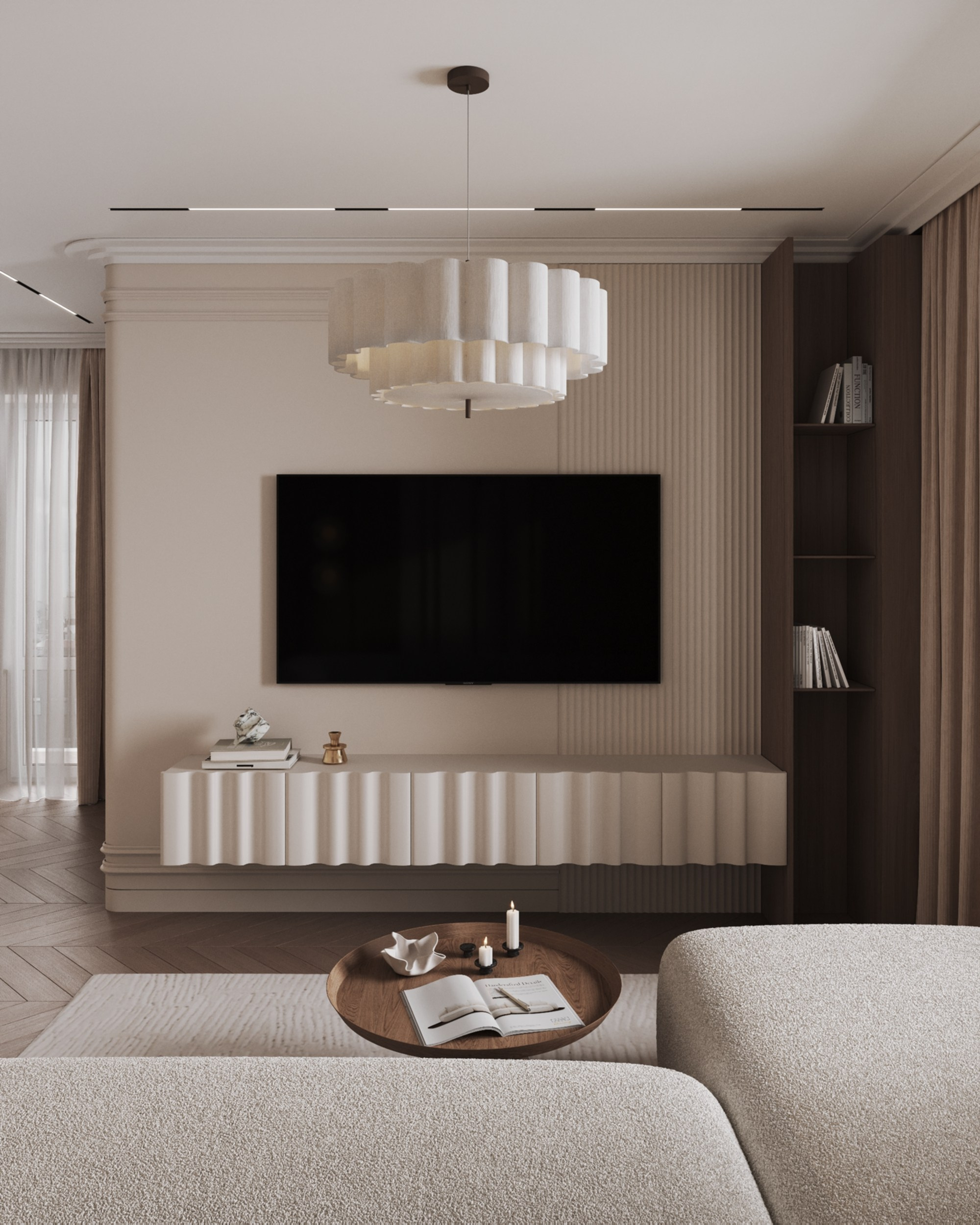 Almetievskaya | 83 m² | 2026. 3D Визуализация интерьера