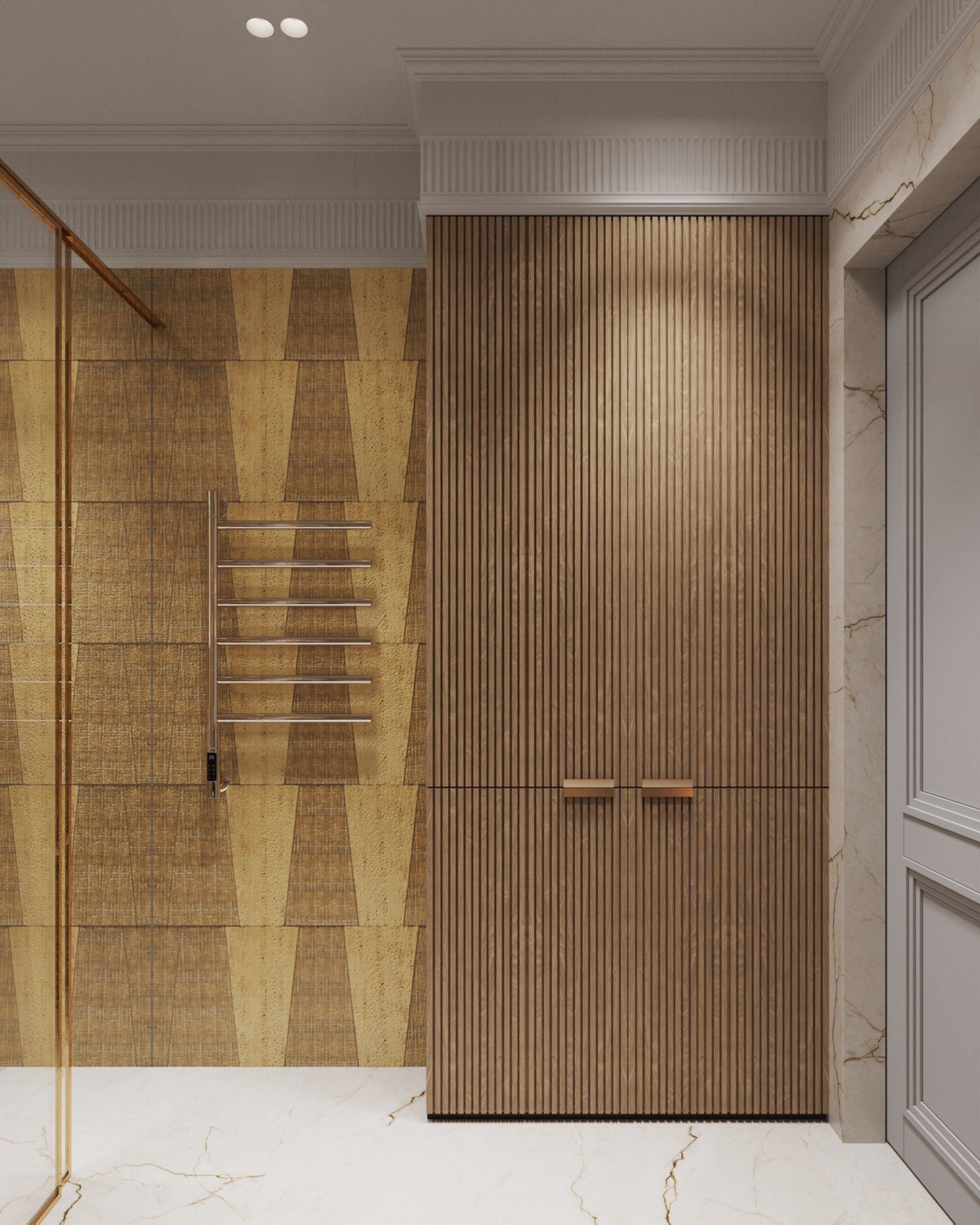 Portovaya | 119 m² | 2026. 3D Визуализация интерьера