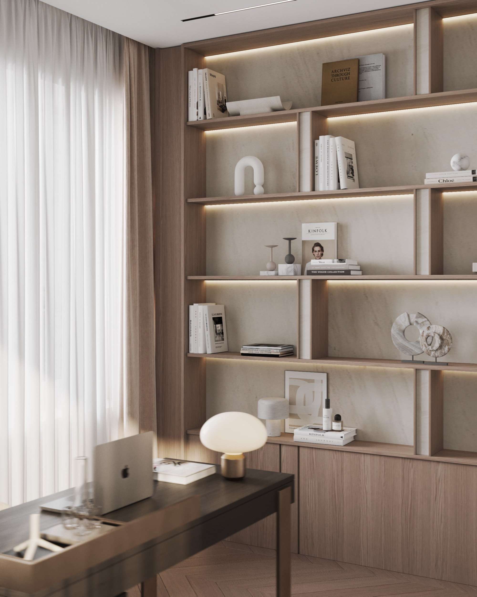 Almetievskaya | 83 m² | 2026. 3D Визуализация интерьера