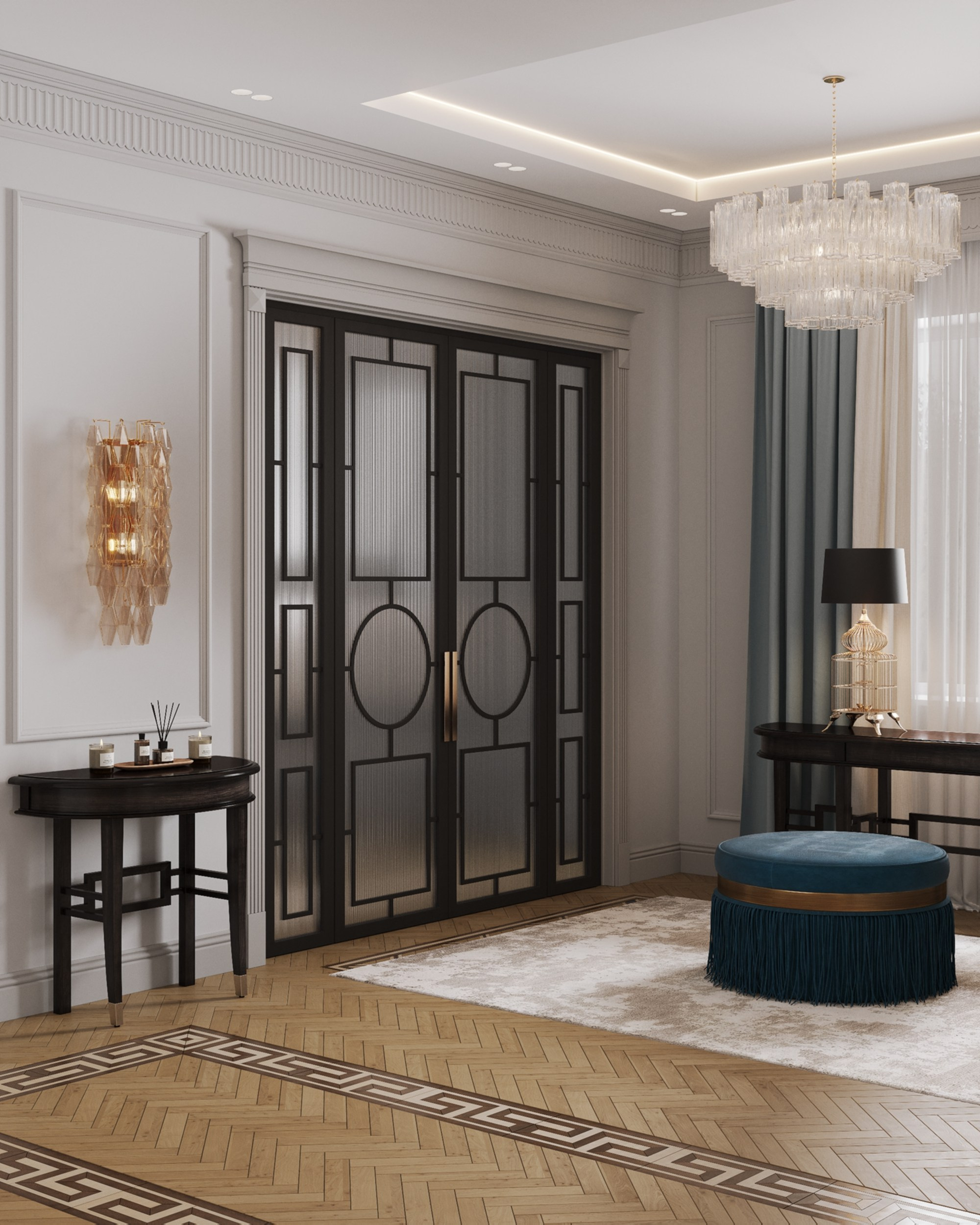 Portovaya | 119 m² | 2026. 3D Визуализация интерьера