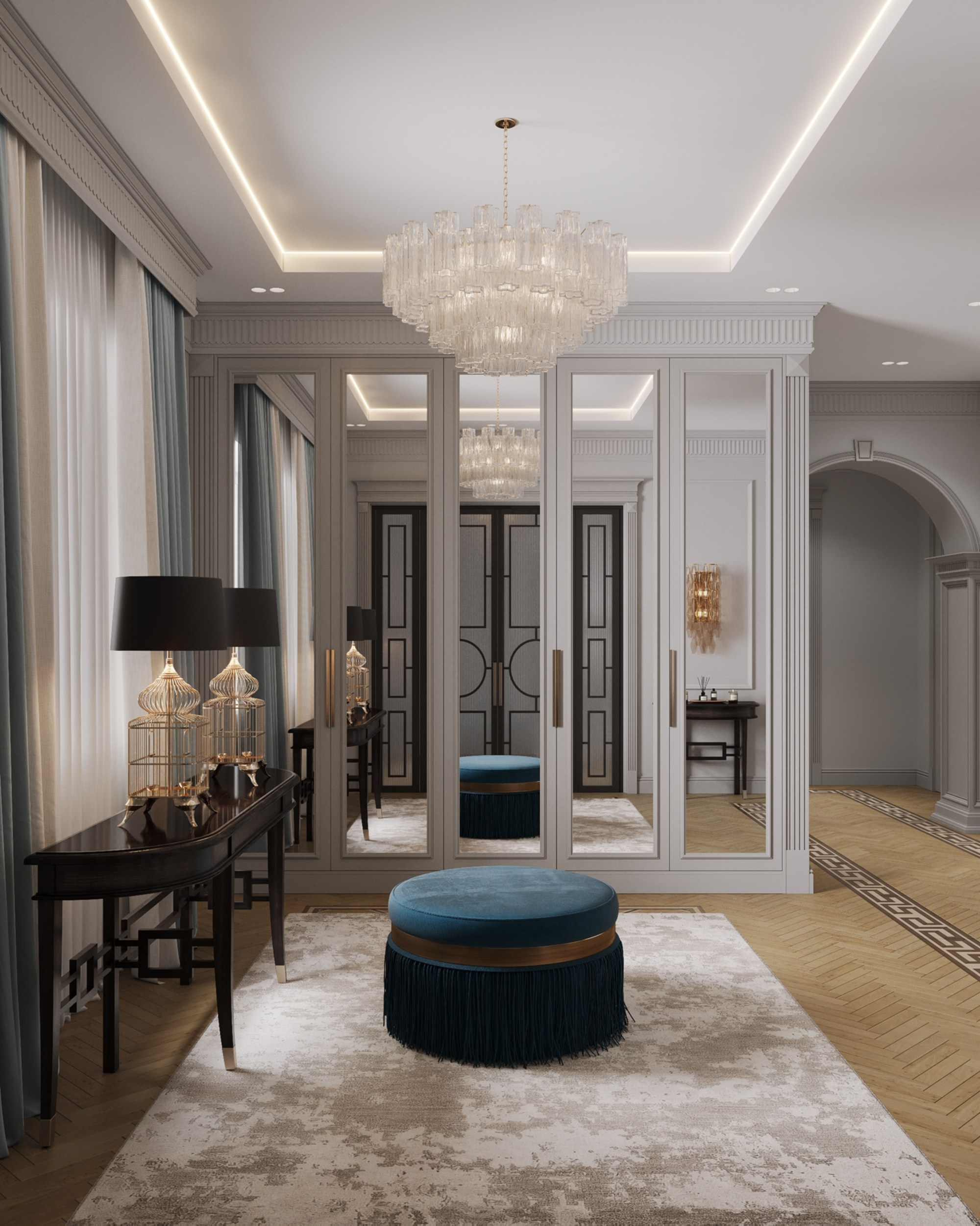 Portovaya | 119 m² | 2026. 3D Визуализация интерьера