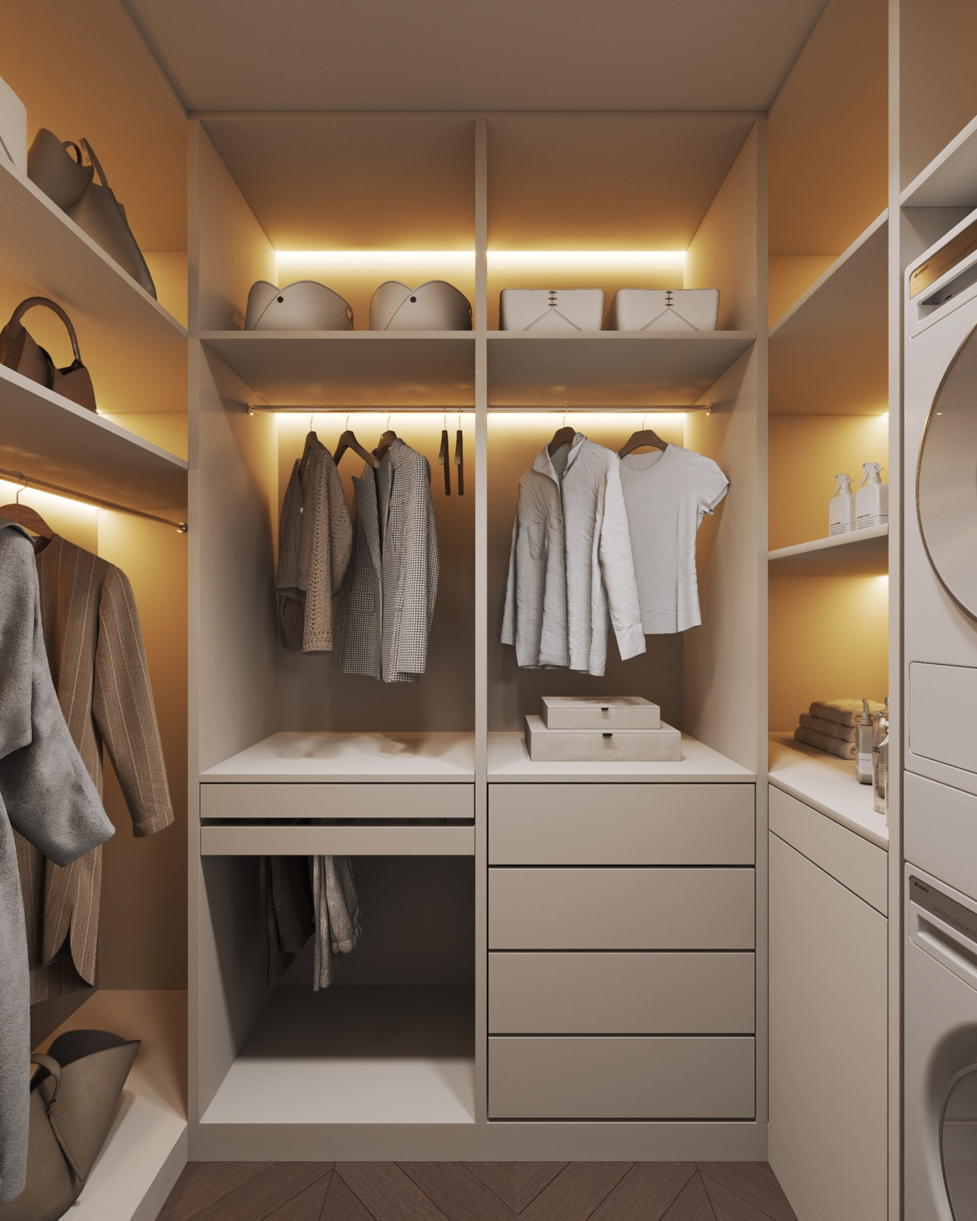Almetievskaya | 83 m² | 2026. 3D Визуализация интерьера