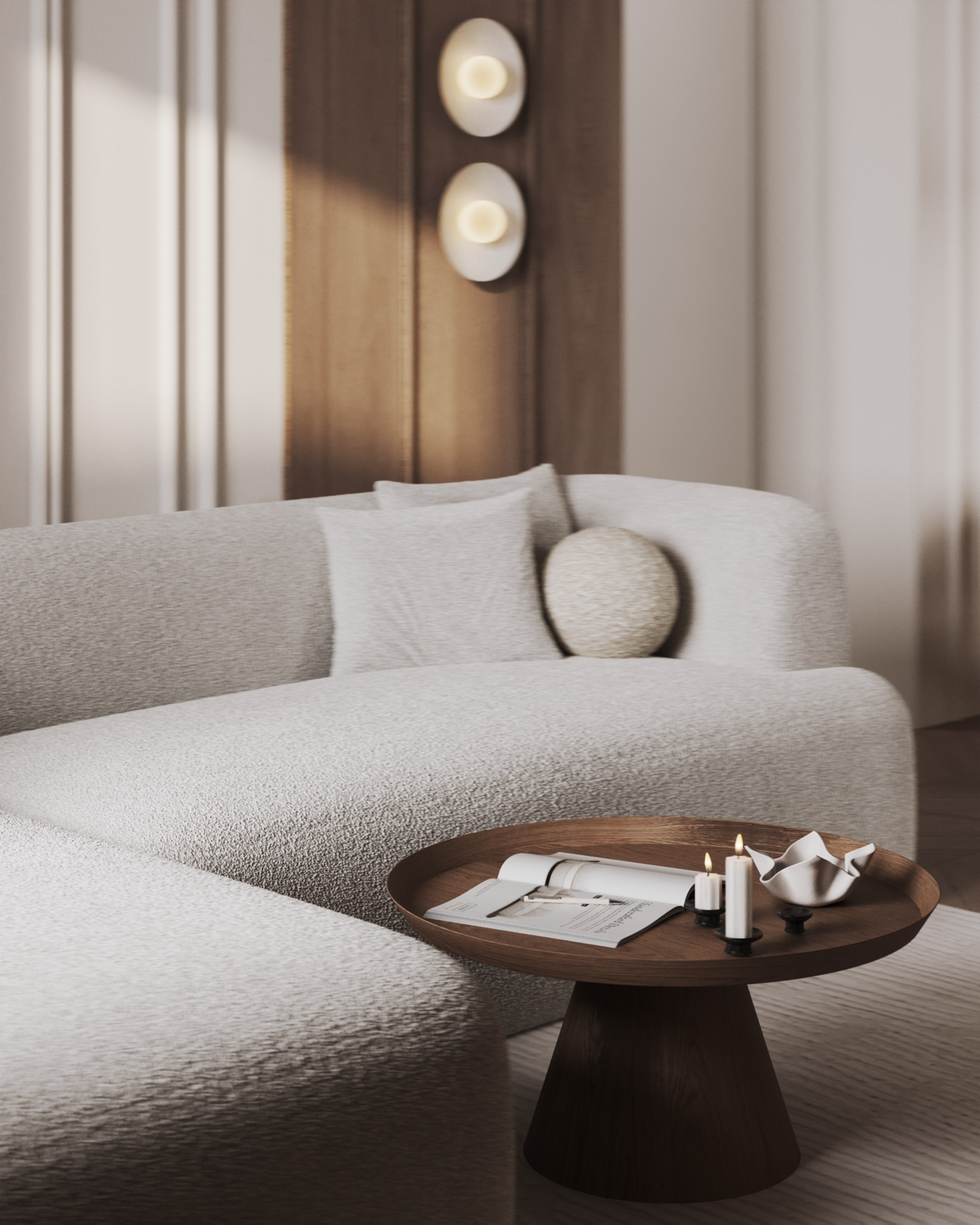 Almetievskaya | 83 m² | 2026. 3D Визуализация интерьера