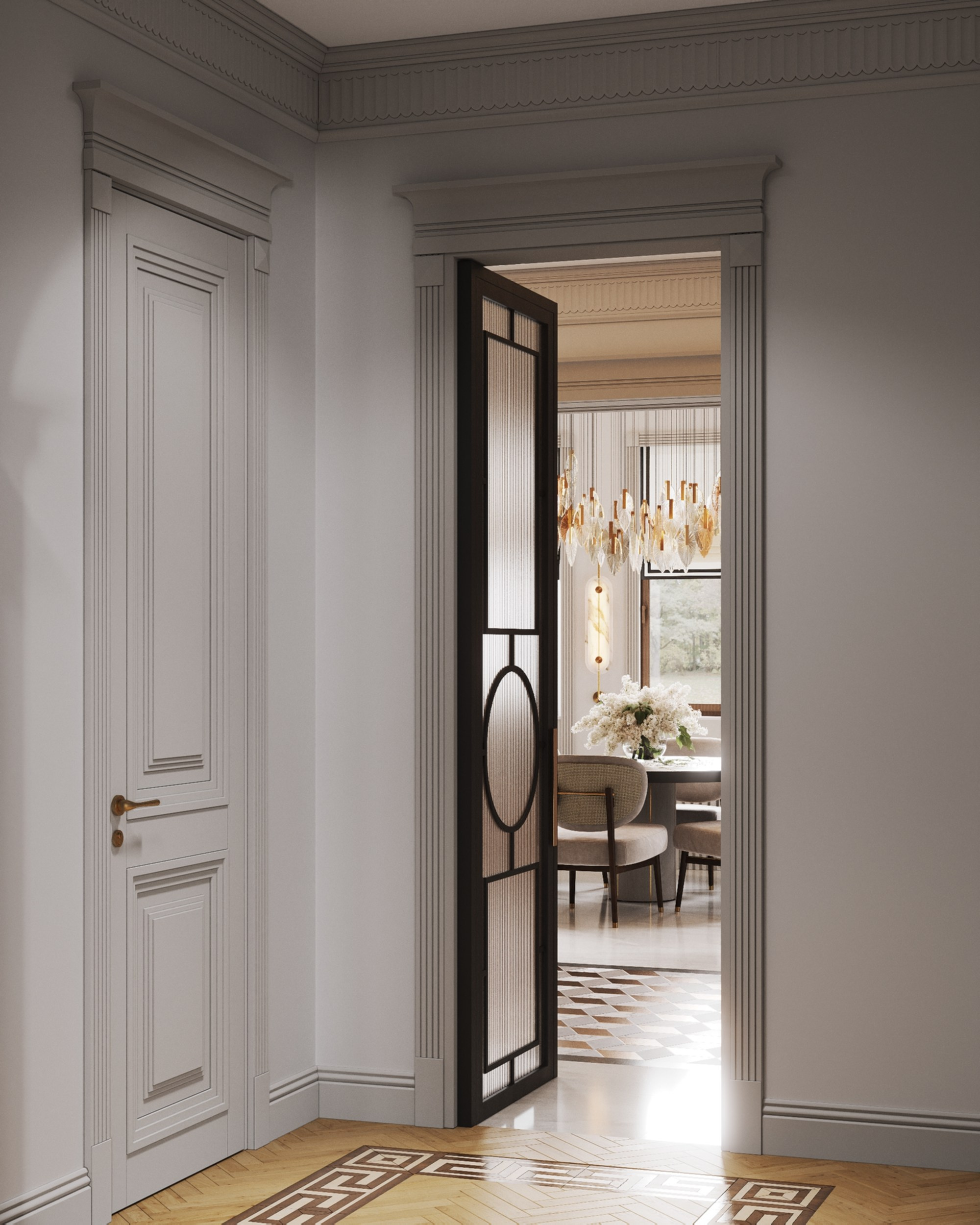 Portovaya | 119 m² | 2026. 3D Визуализация интерьера