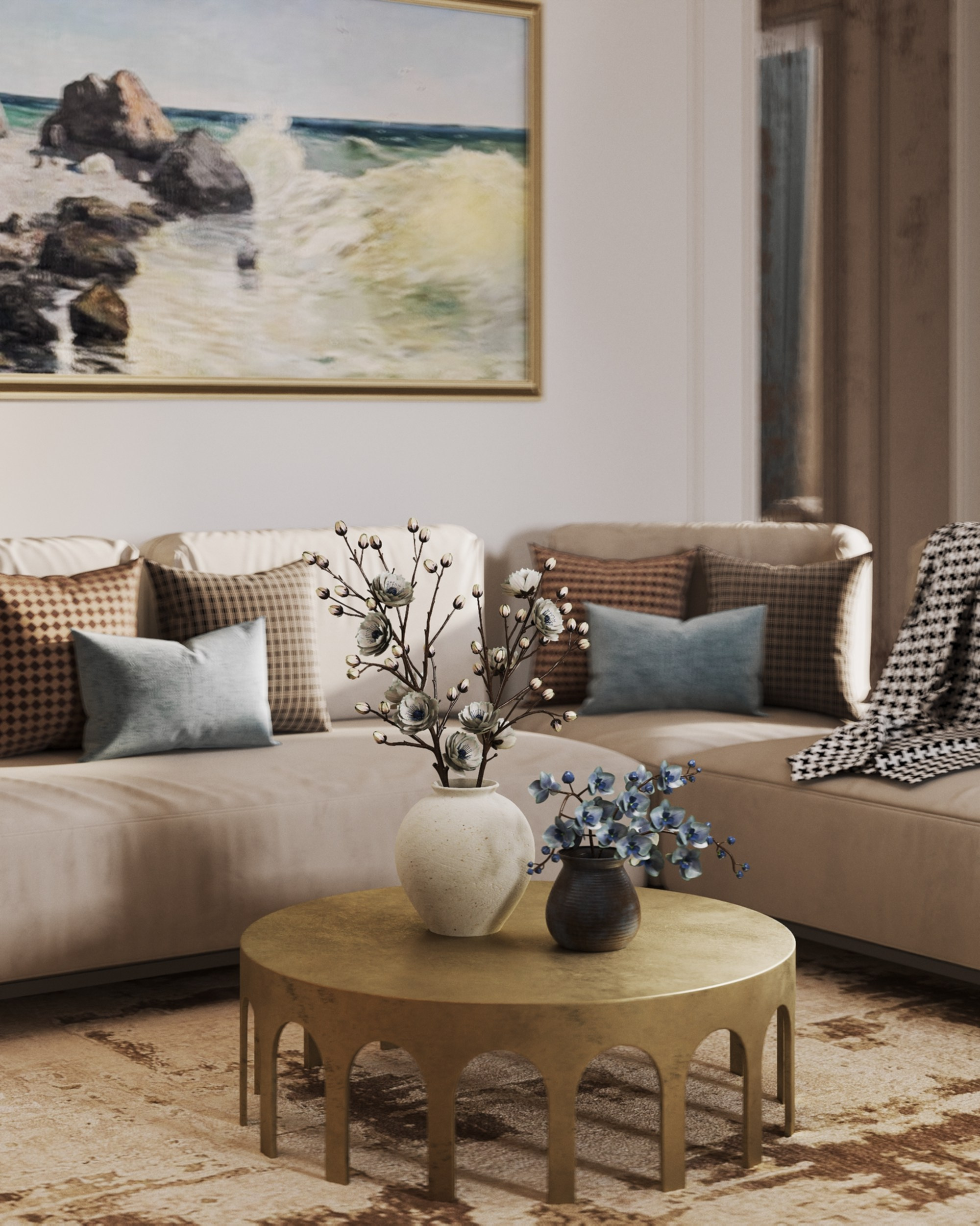 Portovaya | 119 m² | 2026. 3D Визуализация интерьера