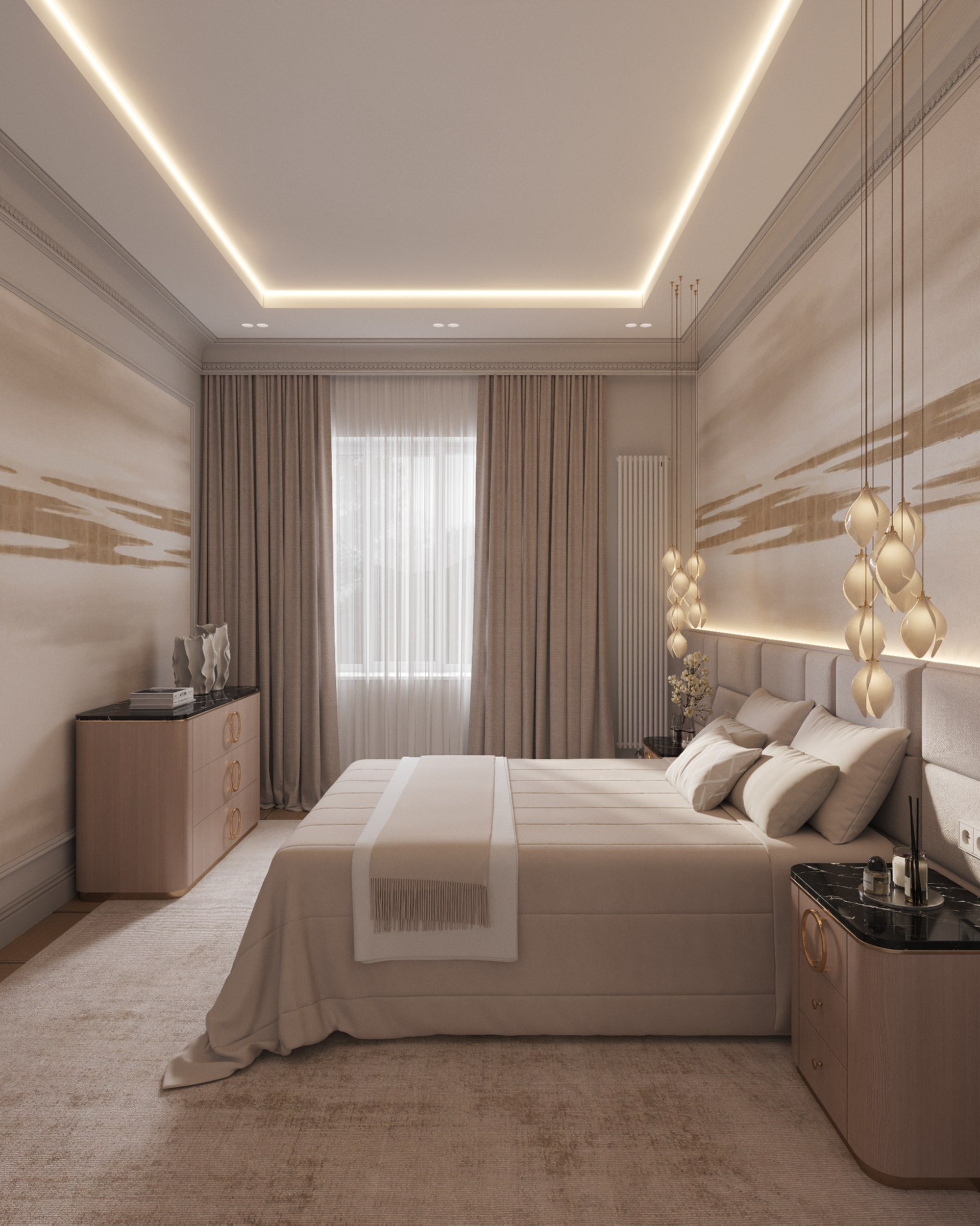 Portovaya | 119 m² | 2026. 3D Визуализация интерьера