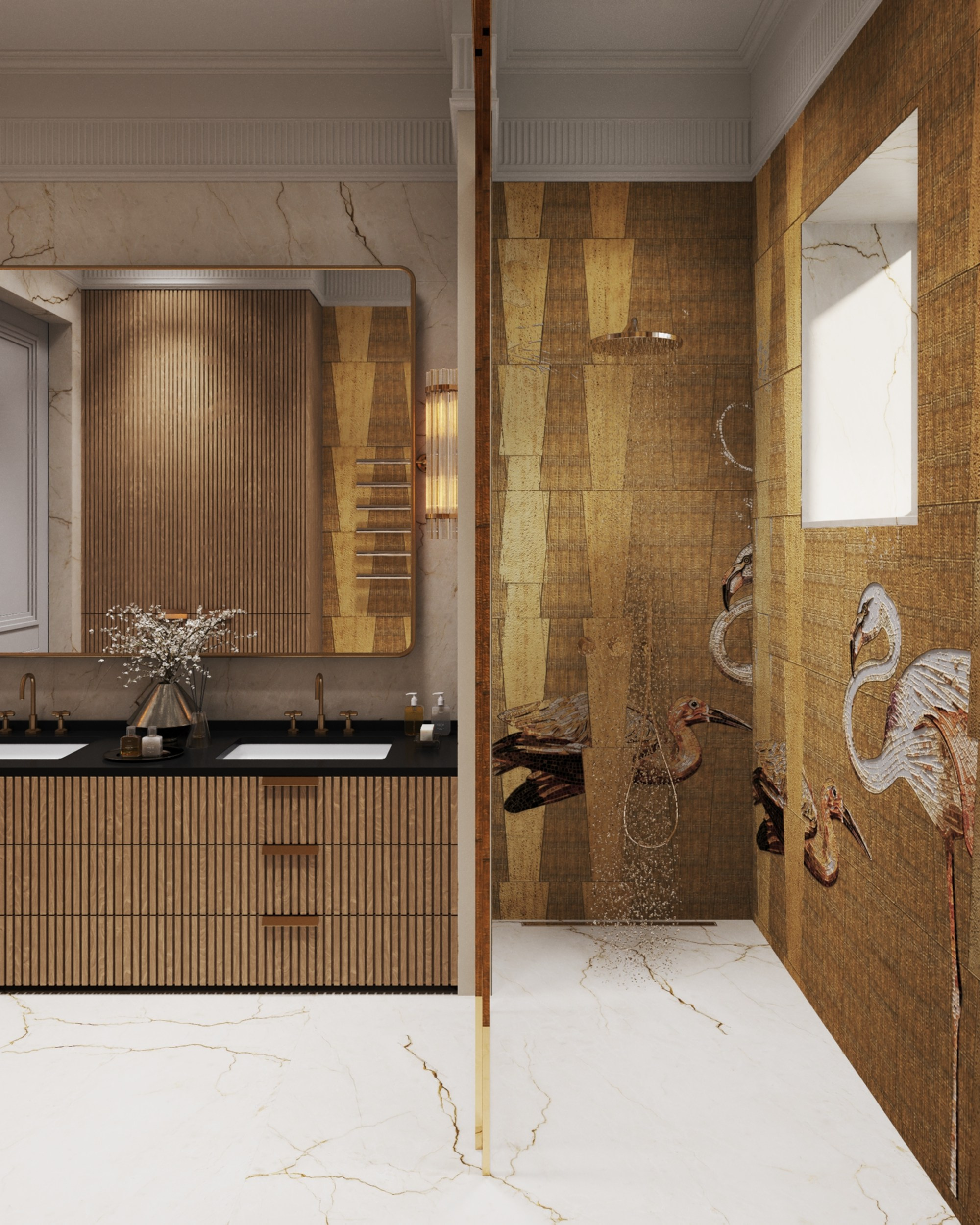 Portovaya | 119 m² | 2026. 3D Визуализация интерьера