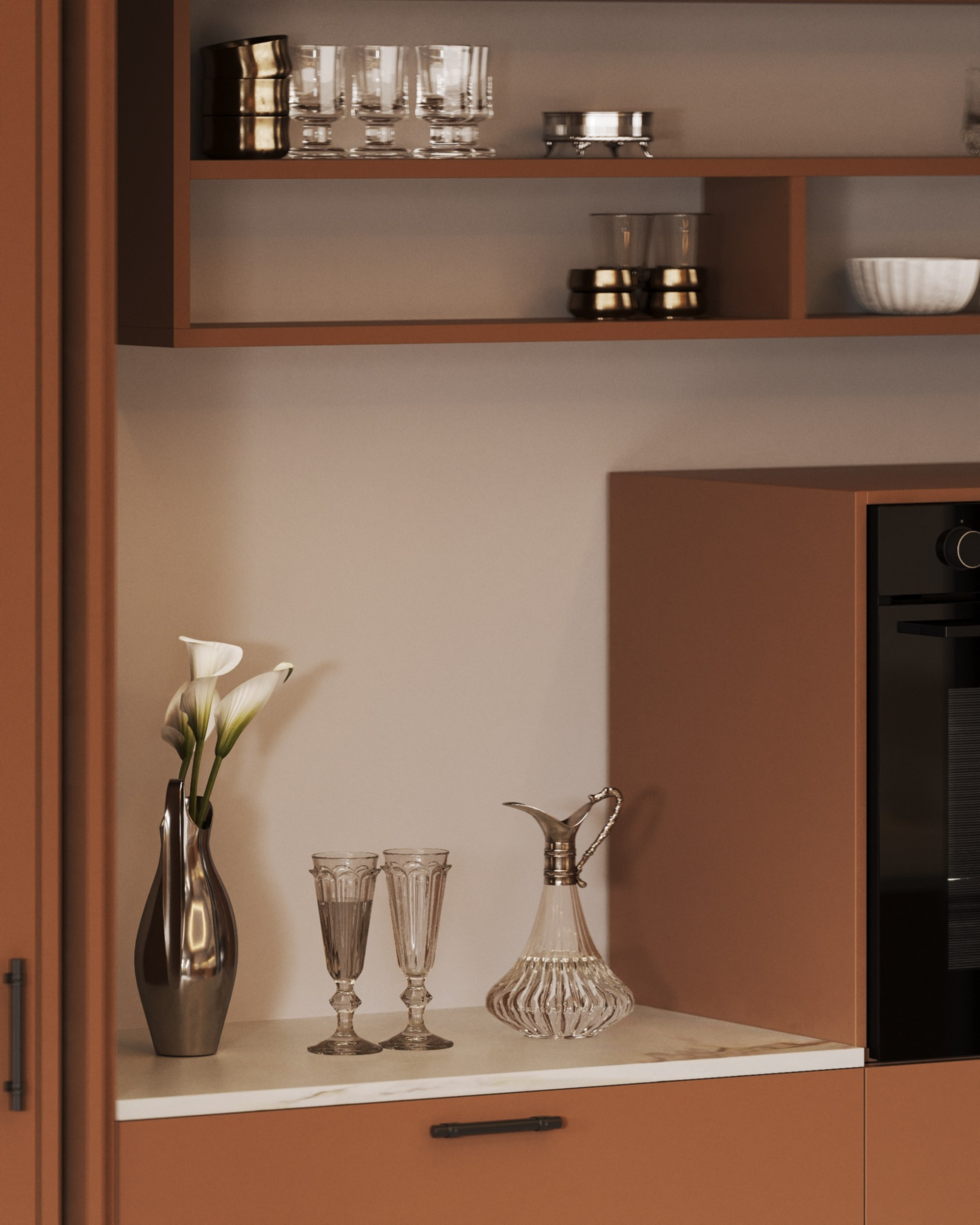 Portovaya | 119 m² | 2026. 3D Визуализация интерьера