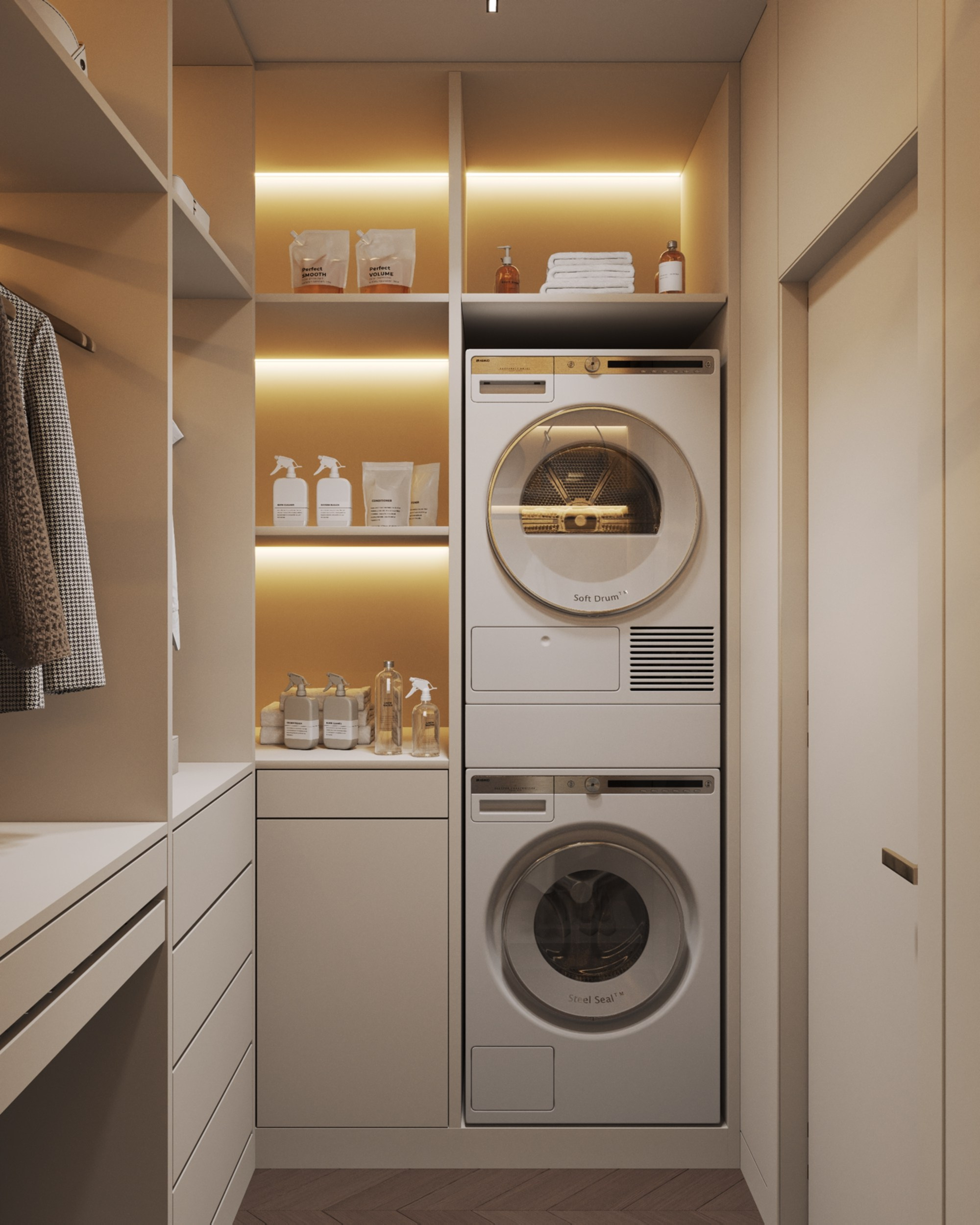 Almetievskaya | 83 m² | 2026. 3D Визуализация интерьера