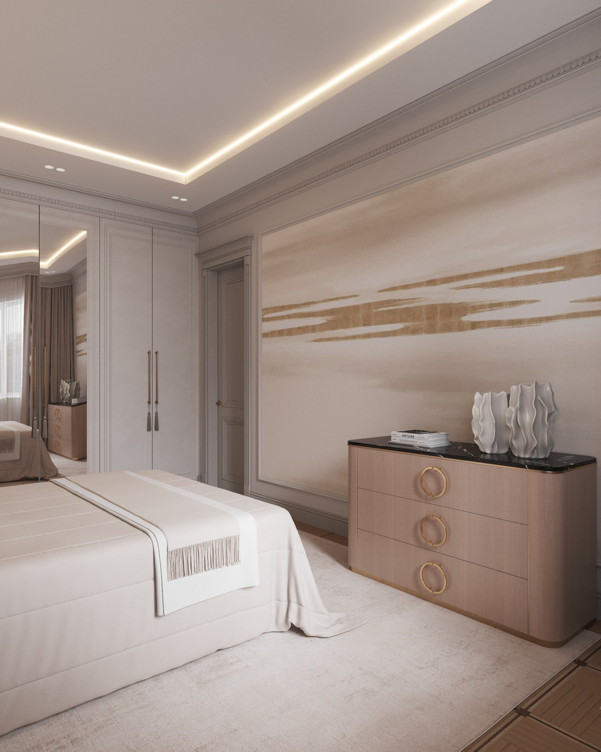 Portovaya | 119 m² | 2026. 3D Визуализация интерьера
