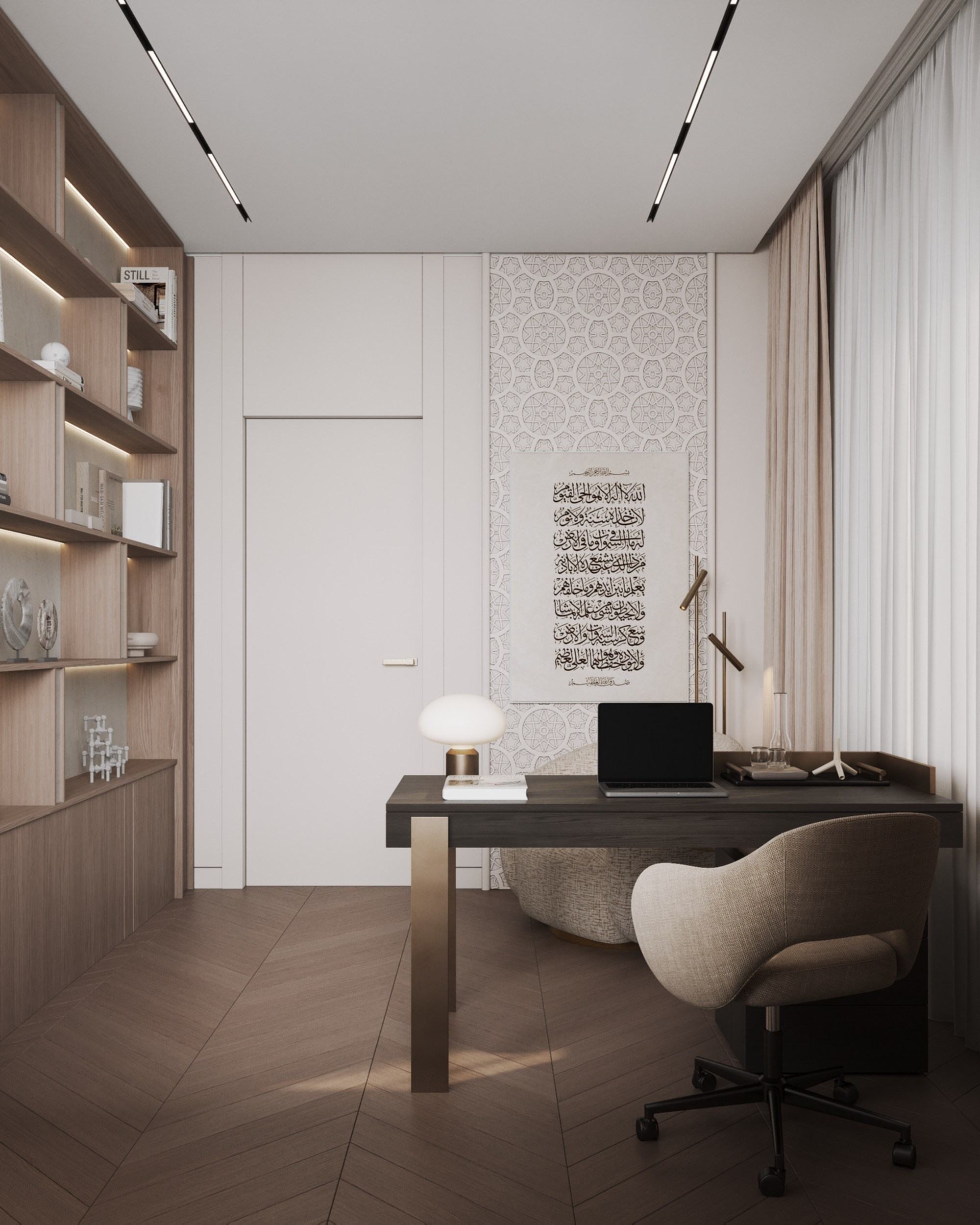 Almetievskaya | 83 m² | 2026. 3D Визуализация интерьера