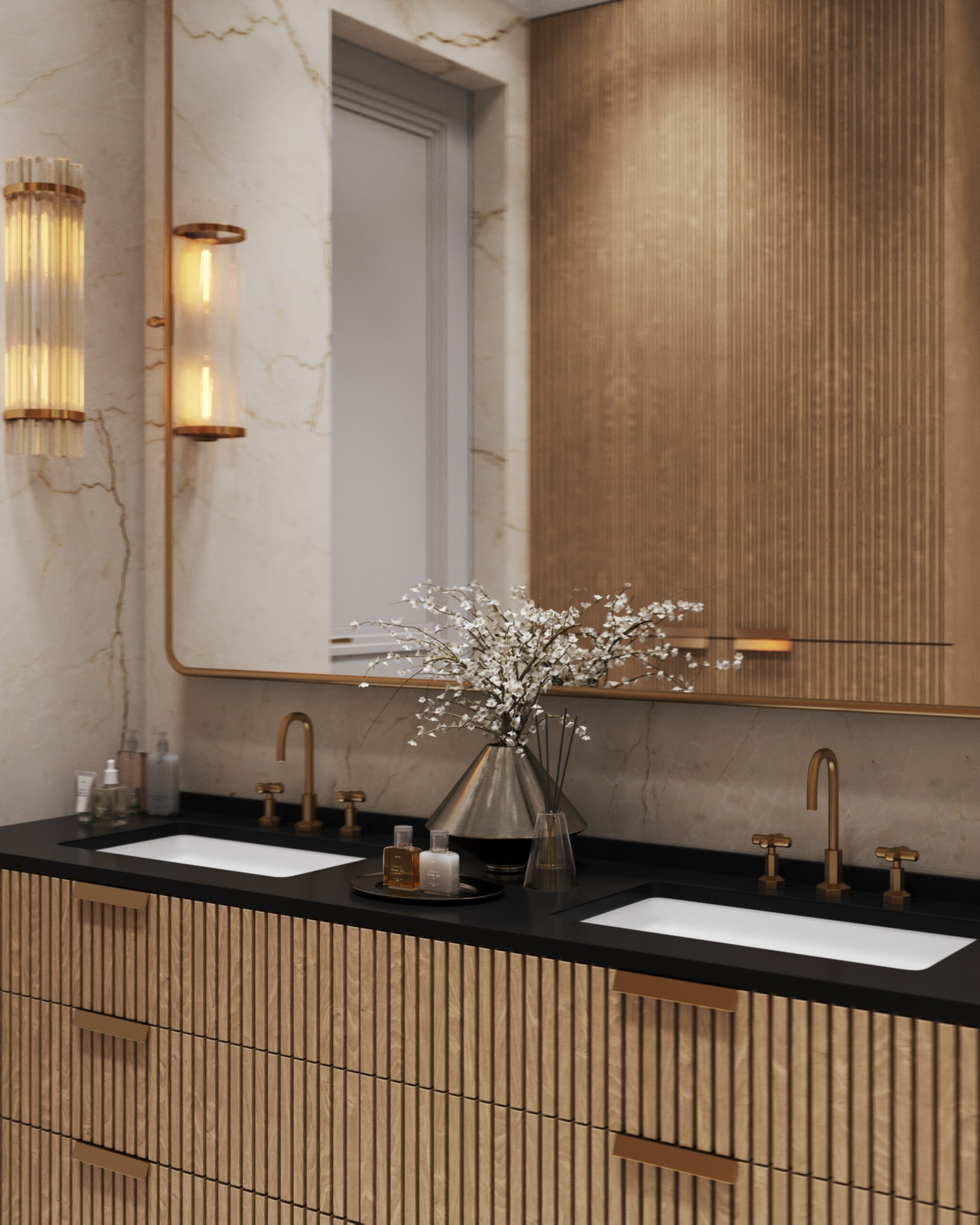 Portovaya | 119 m² | 2026. 3D Визуализация интерьера