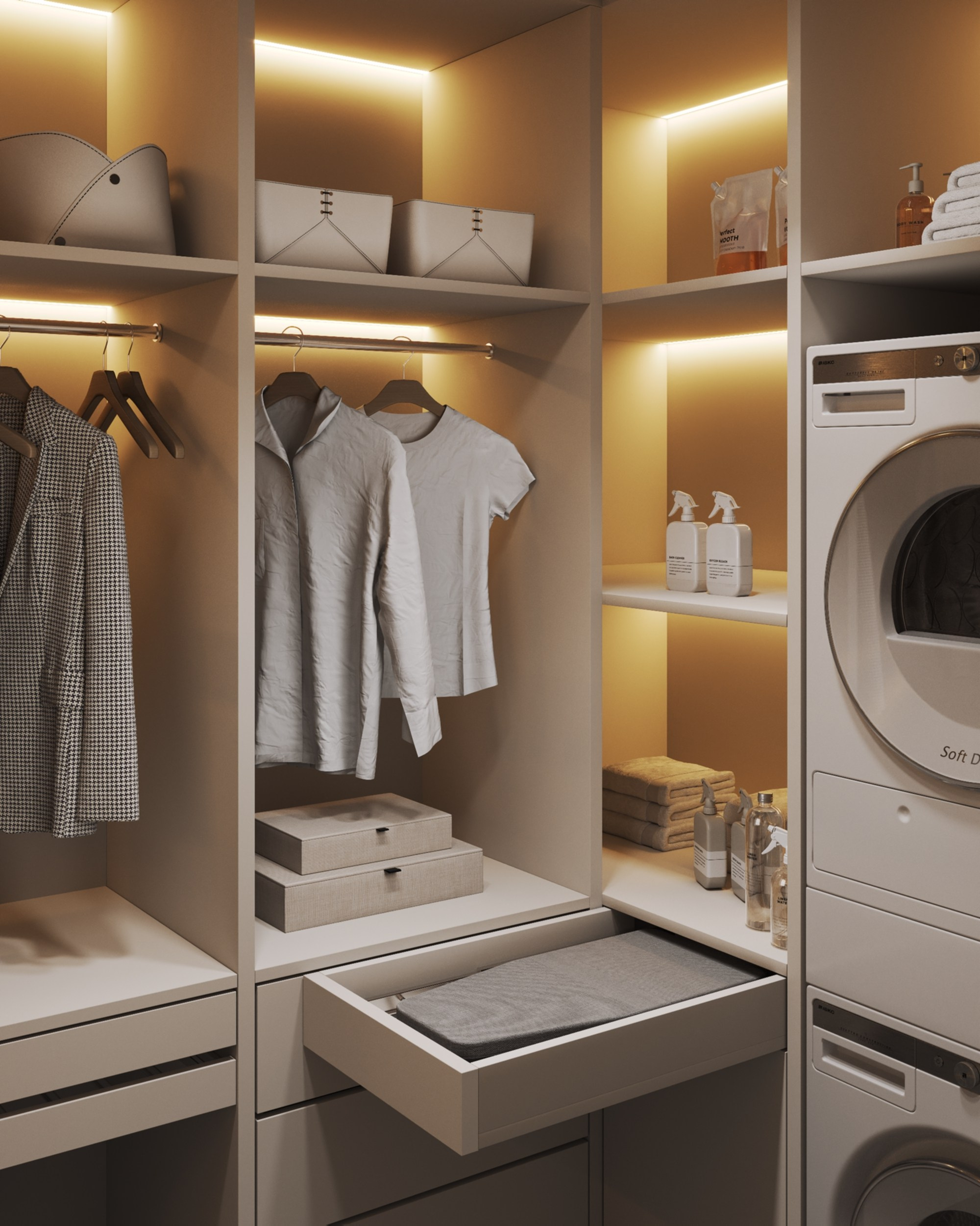 Almetievskaya | 83 m² | 2026. 3D Визуализация интерьера