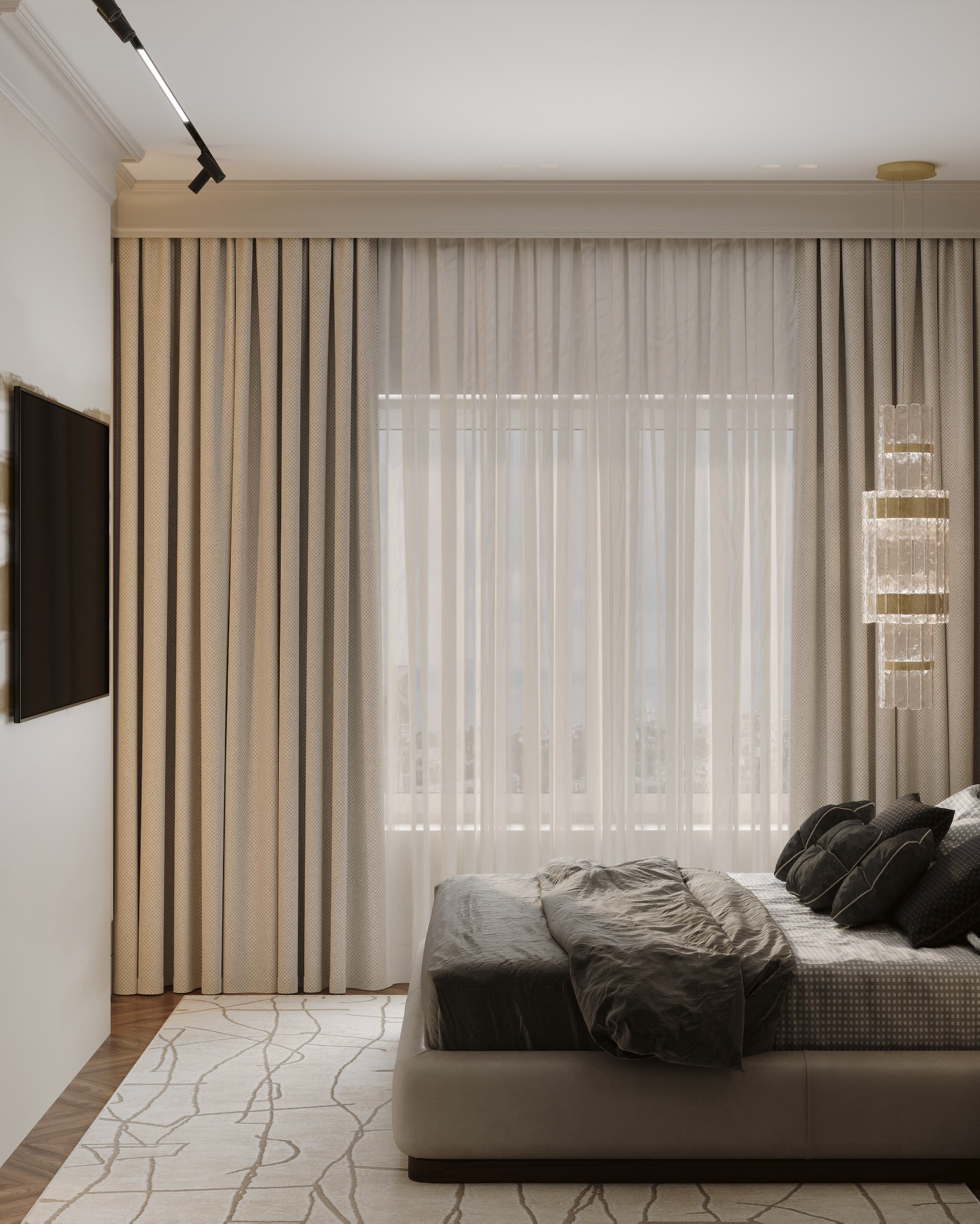 ЖК Сияние | 92.5 м² | 2025. 3D Визуализатор Великородная Виктория