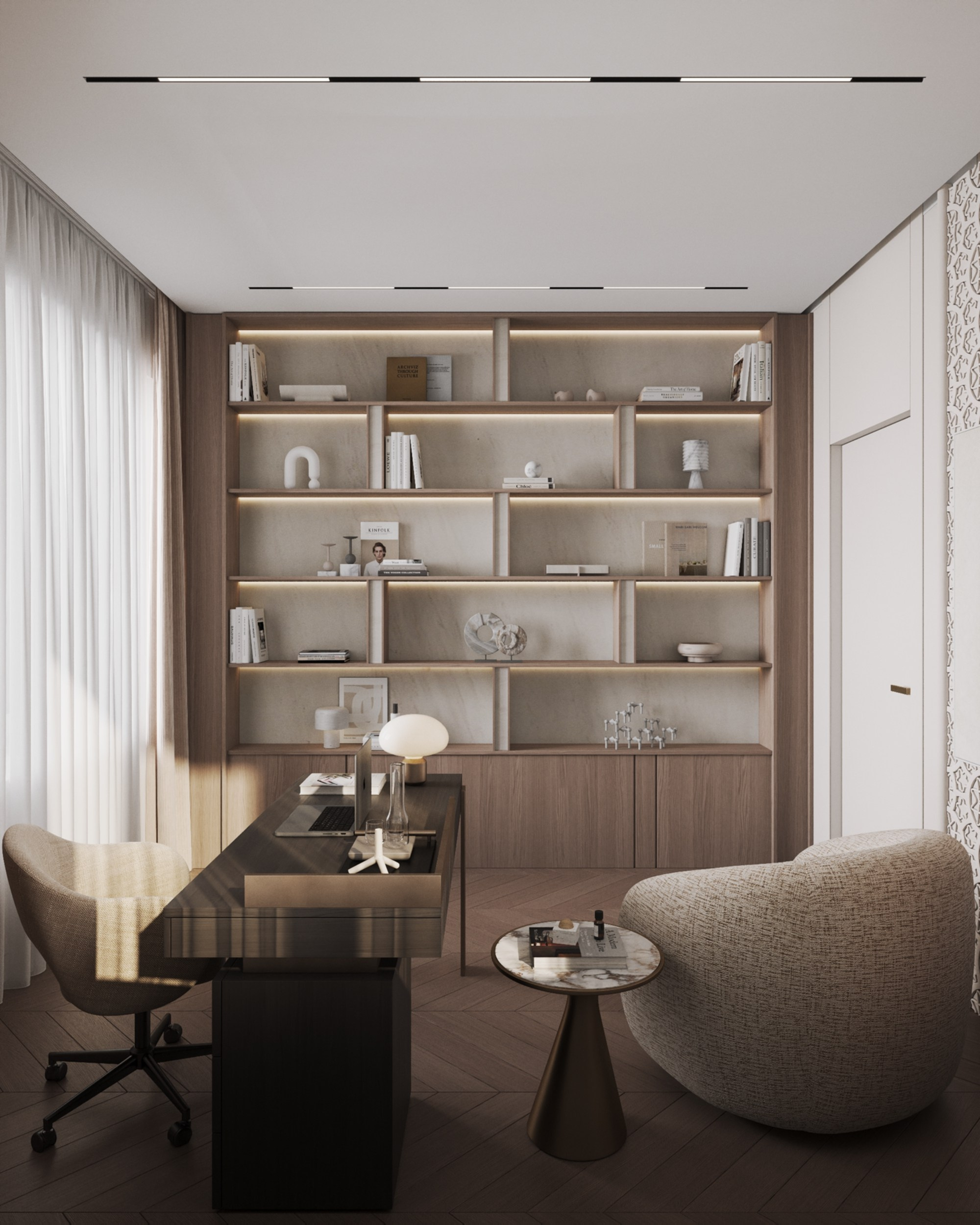 Almetievskaya | 83 m² | 2026. 3D Визуализация интерьера