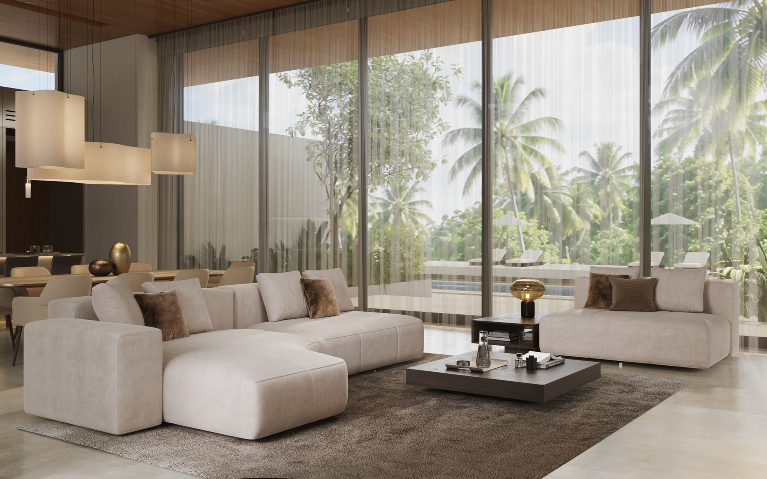 Villa Phuket | 2026. 3D Визуализация интерьера