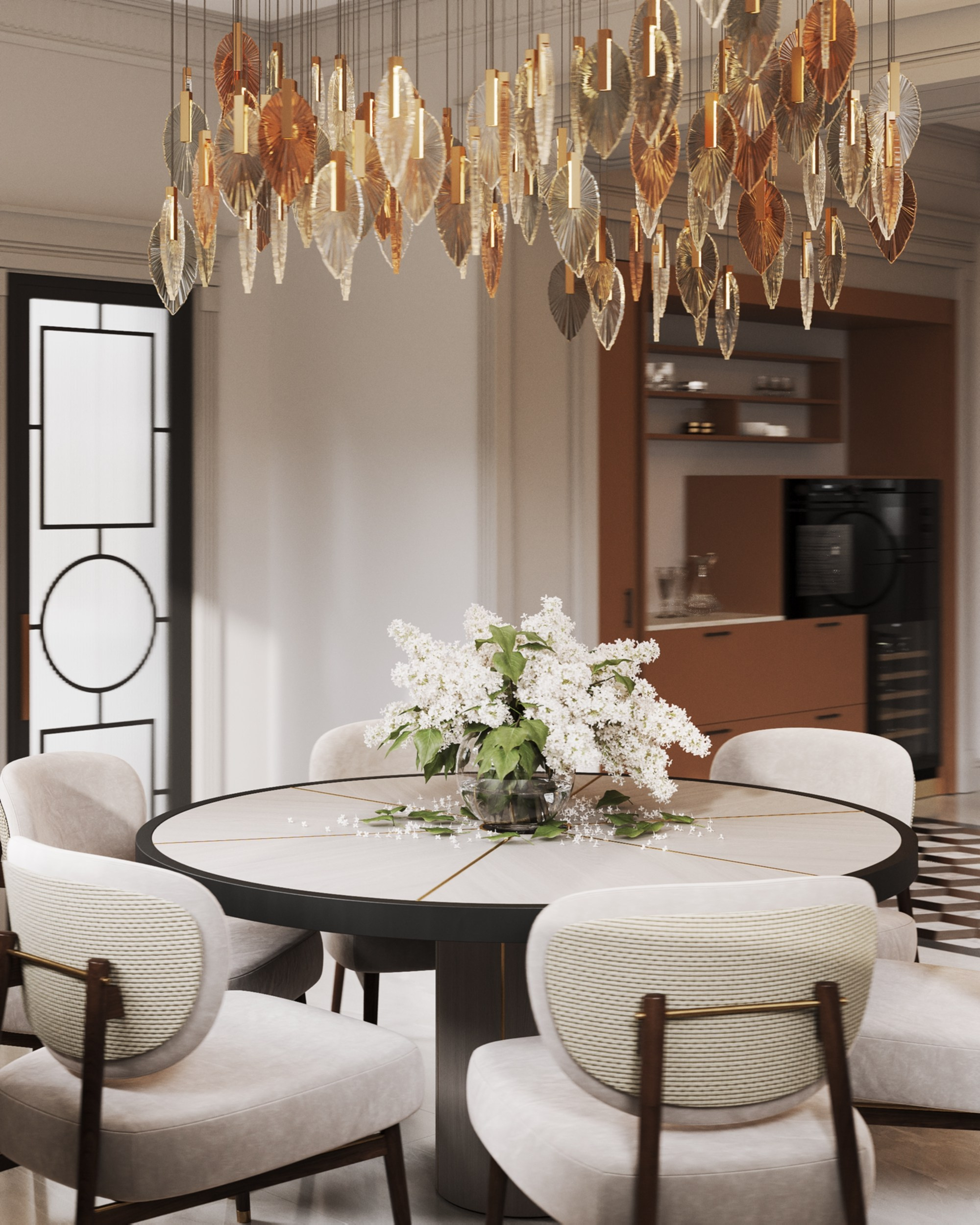 Portovaya | 119 m² | 2026. 3D Визуализация интерьера
