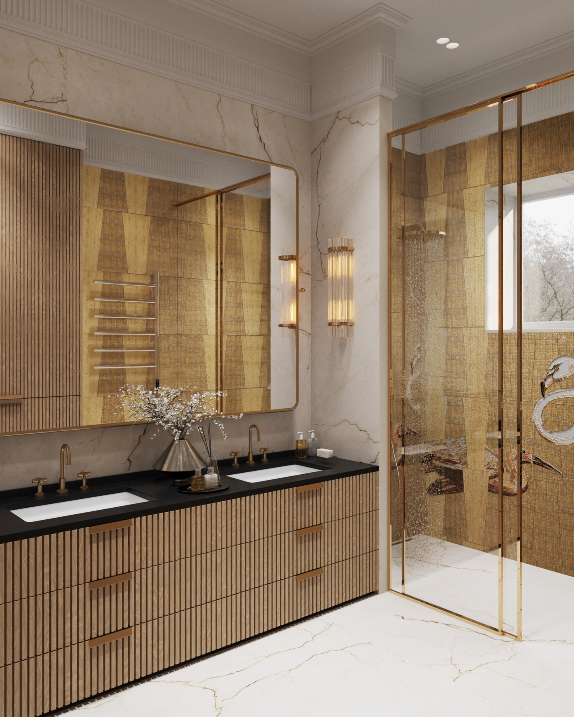 Portovaya | 119 m² | 2026. 3D Визуализация интерьера