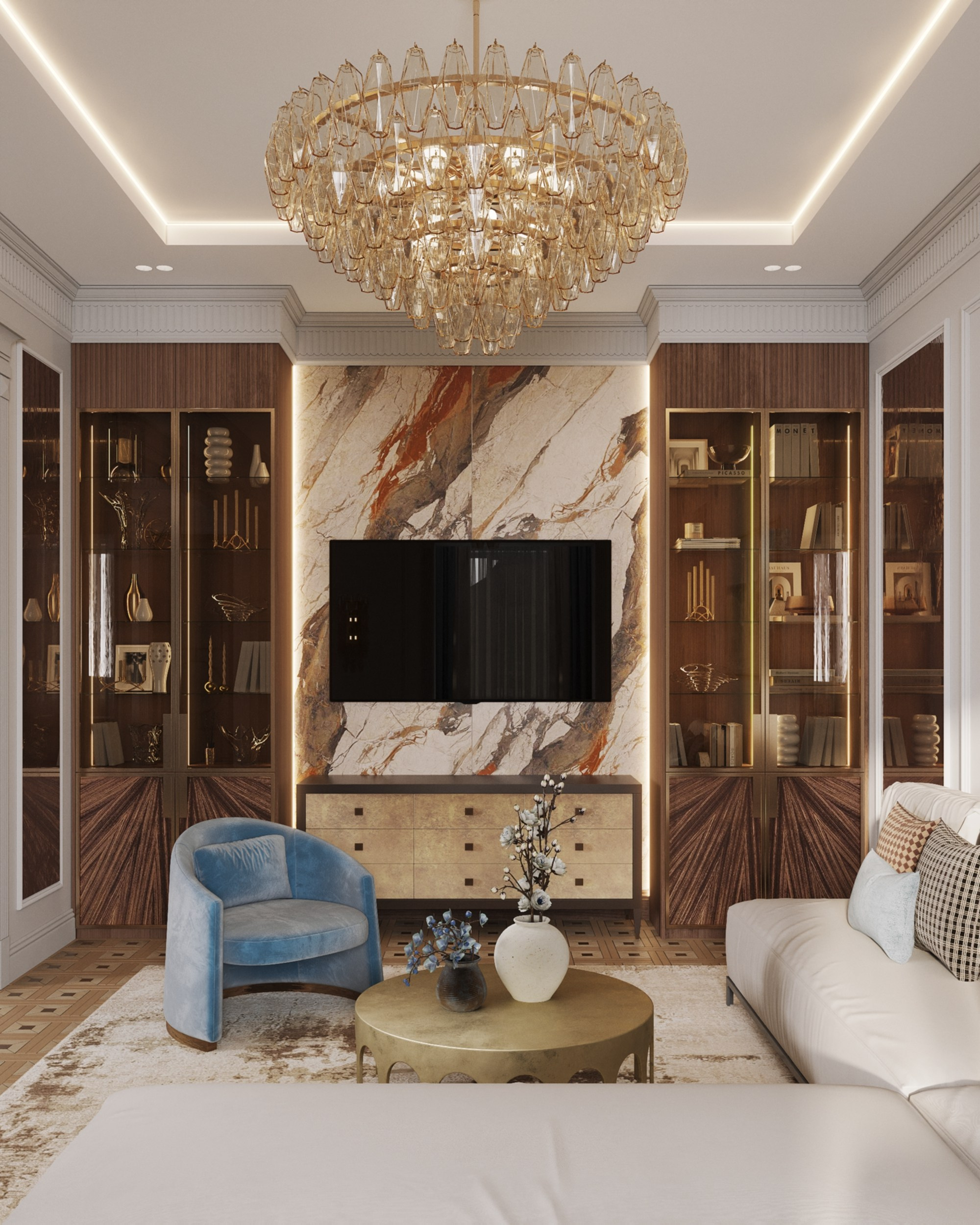 Portovaya | 119 m² | 2026. 3D Визуализация интерьера