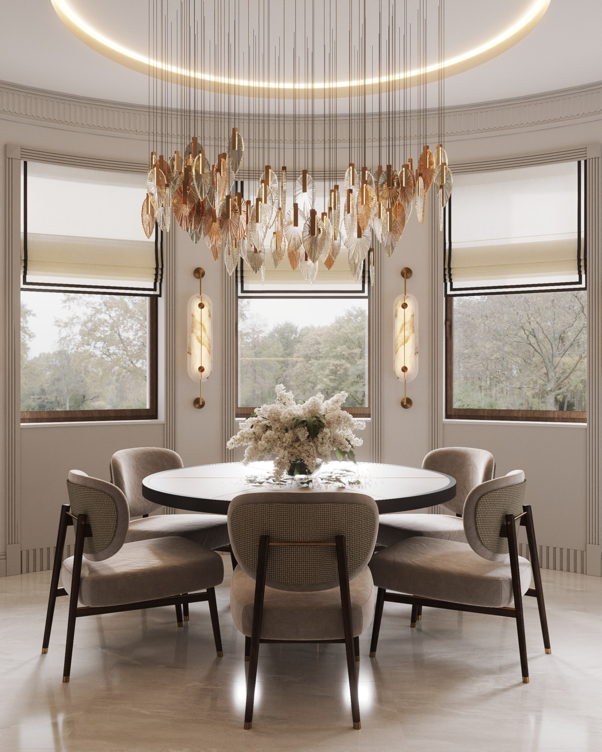 Portovaya | 119 m² | 2026. 3D Визуализация интерьера