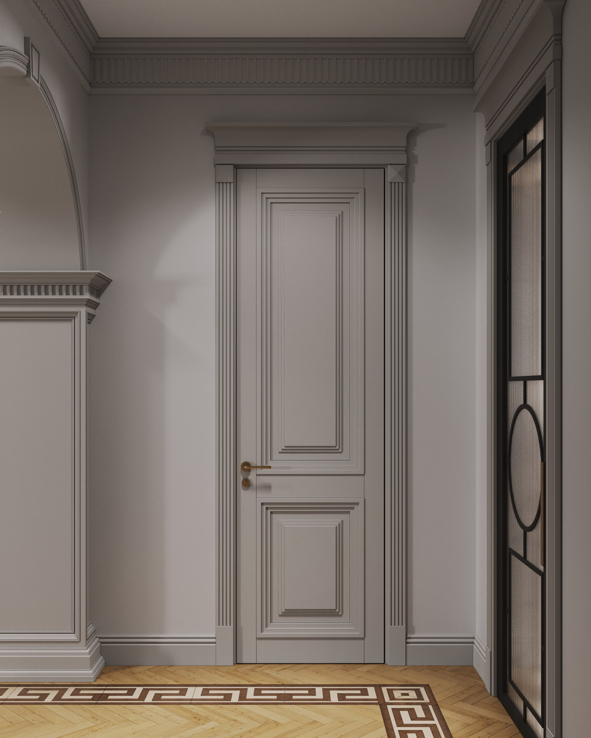 Portovaya | 119 m² | 2026. 3D Визуализация интерьера